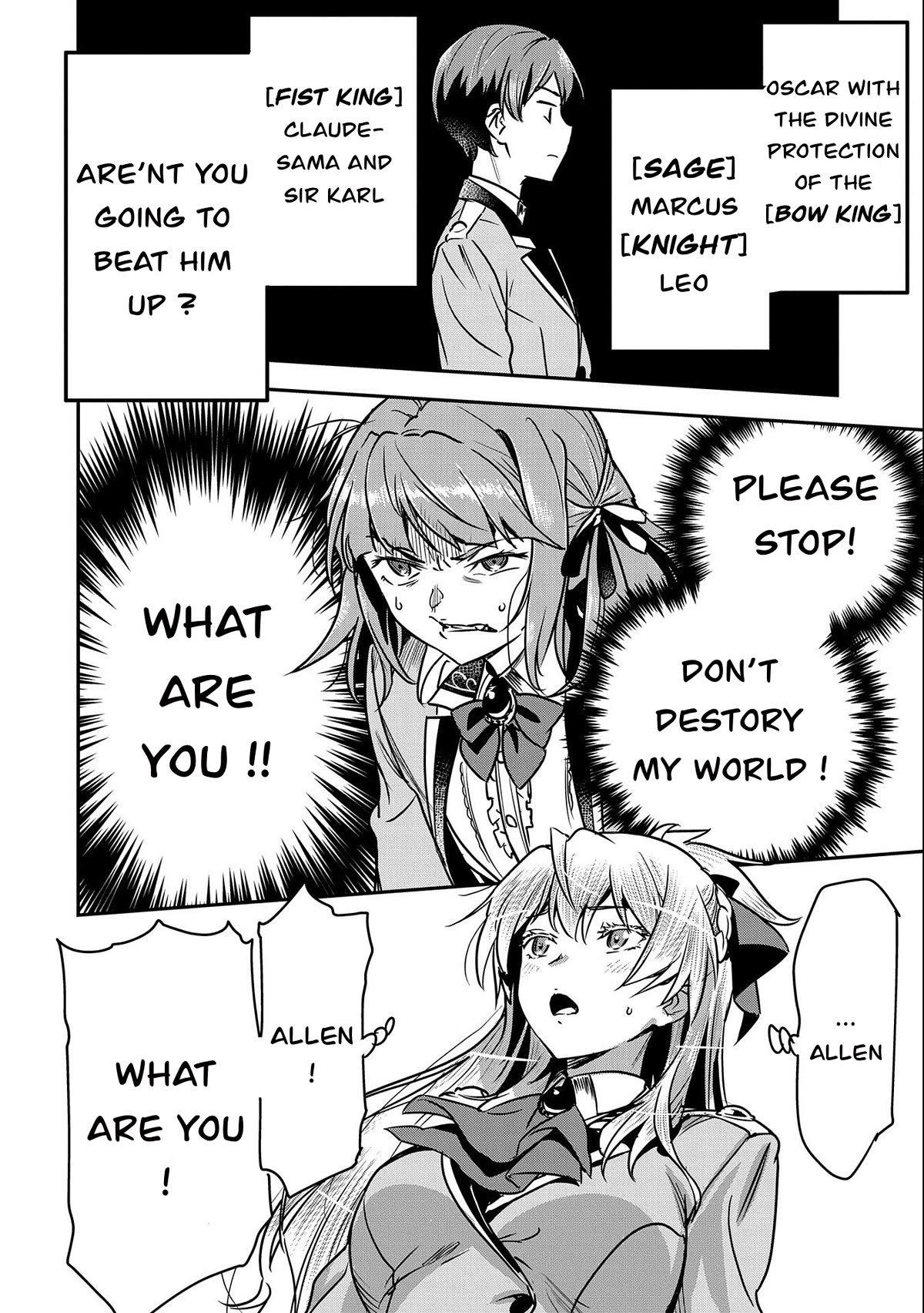 Villager A Wants to Save the Villainess no Matter What! Chapter 22 page 12 - Chapter 22: Allen is in a duel vs 5 opponent's