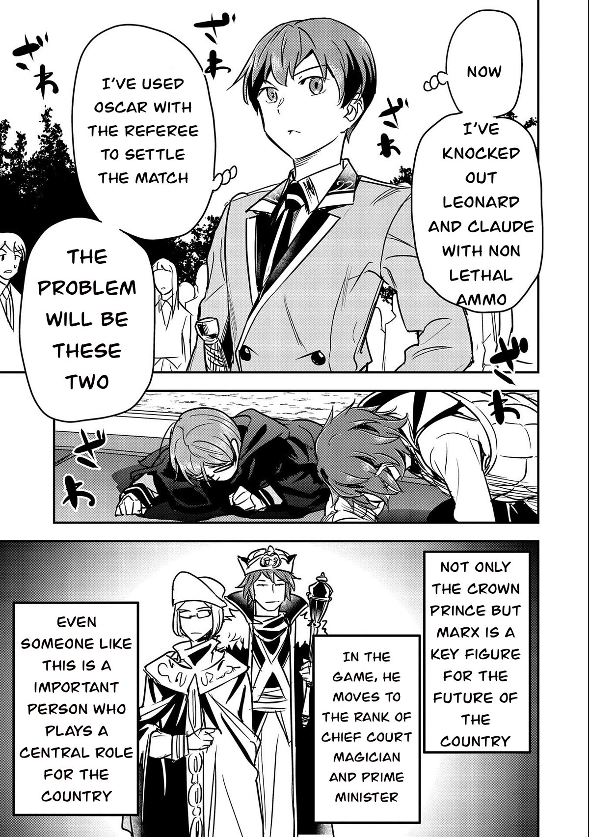 Villager A Wants to Save the Villainess no Matter What! Chapter 22 page 13 - Chapter 22: Allen is in a duel vs 5 opponent's