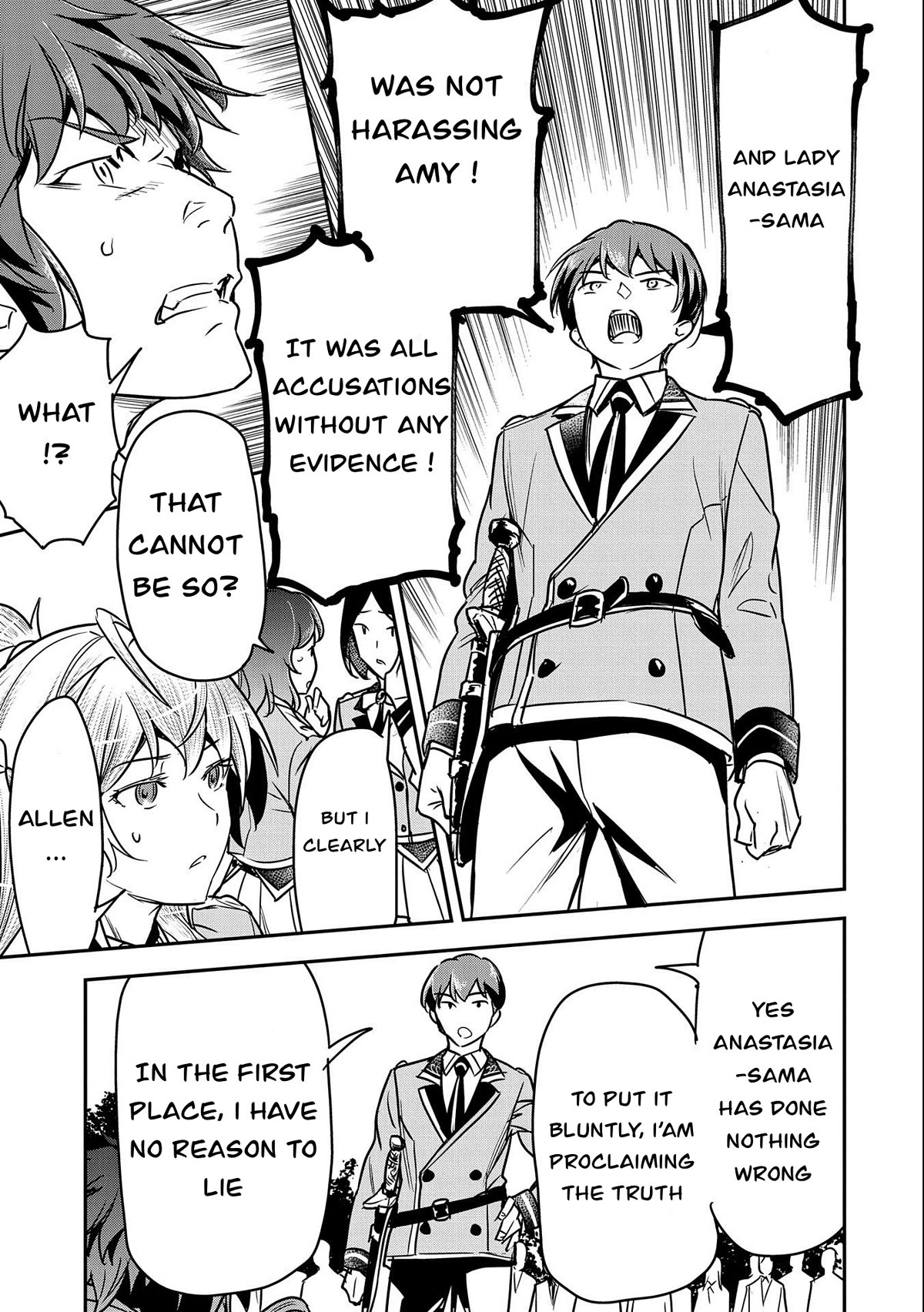 Villager A Wants to Save the Villainess no Matter What! Chapter 22 page 19 - Chapter 22: Allen is in a duel vs 5 opponent's