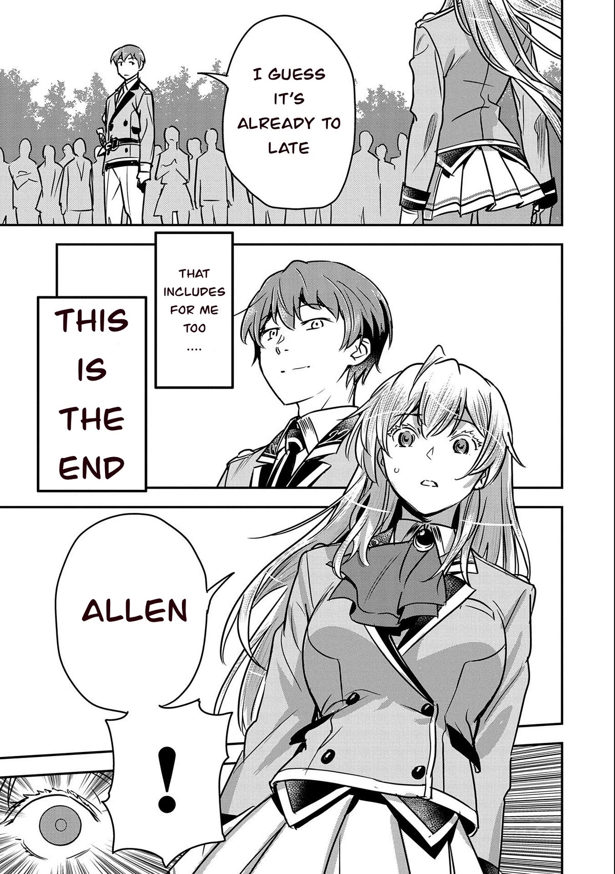 Villager A Wants to Save the Villainess no Matter What! Chapter 22 page 25 - Chapter 22: Allen is in a duel vs 5 opponent's