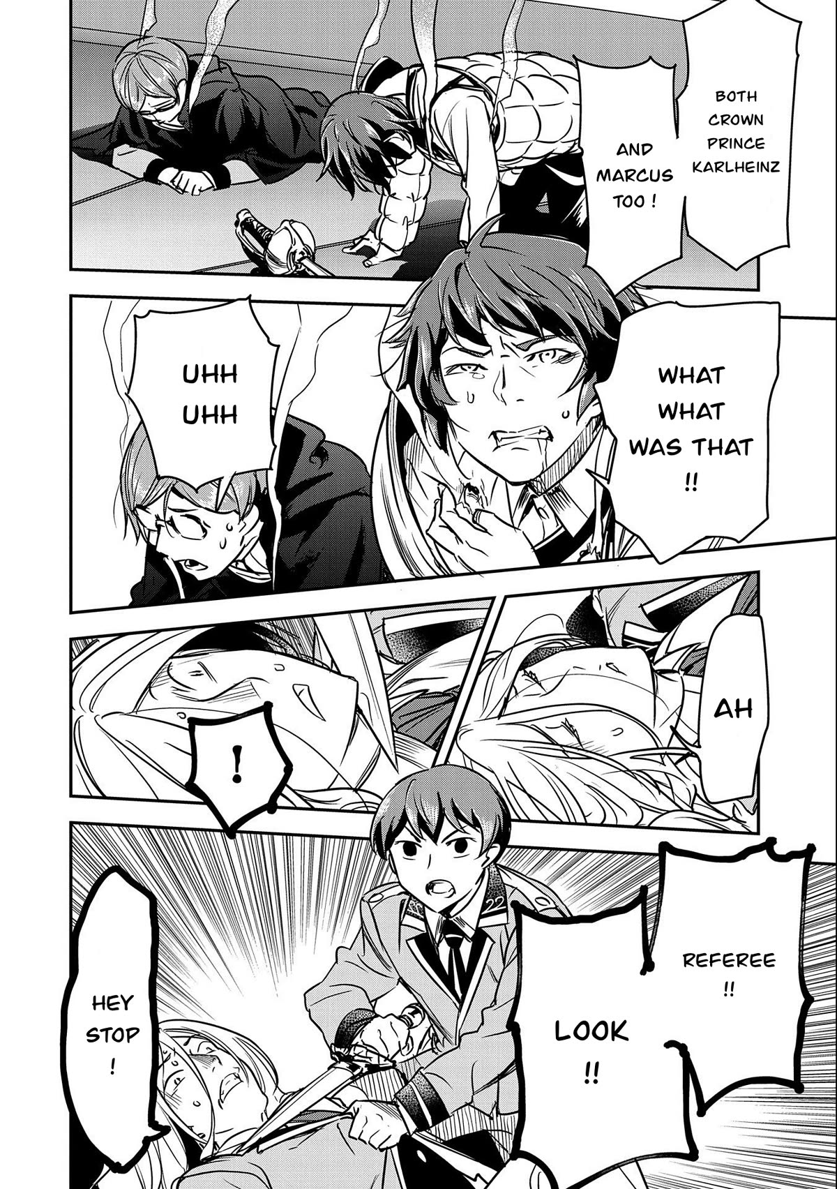 Villager A Wants to Save the Villainess no Matter What! Chapter 22 page 4 - Chapter 22: Allen is in a duel vs 5 opponent's