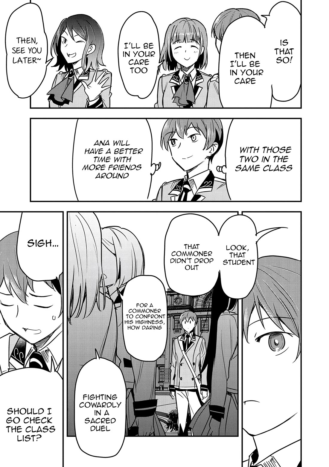 Villager A Wants to Save the Villainess no Matter What! Chapter 26 page 8 - Chapter 26: Apology and Declaration