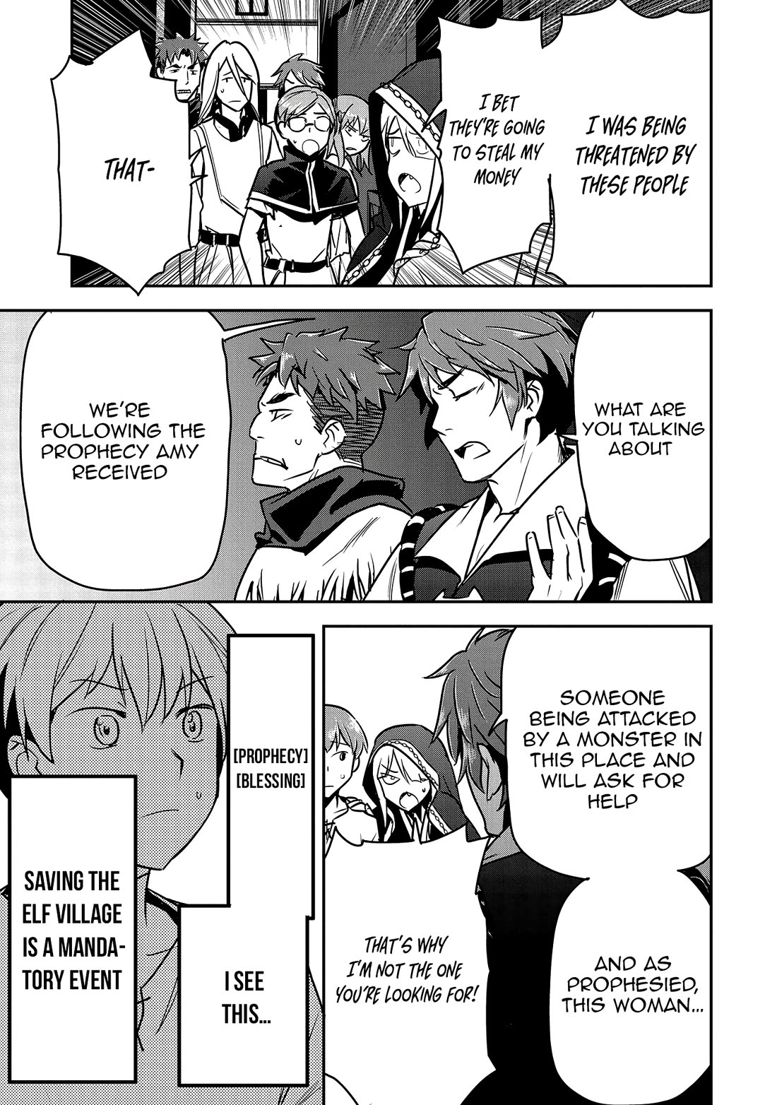 Villager A Wants to Save the Villainess no Matter What! Chapter 27 page 17 - Chapter 27: Prophecy and Blessing