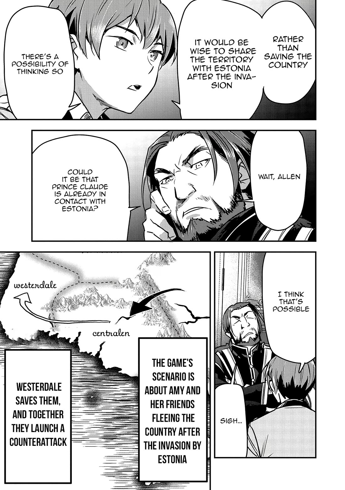 Villager A Wants to Save the Villainess no Matter What! Chapter 27 page 3 - Chapter 27: Prophecy and Blessing