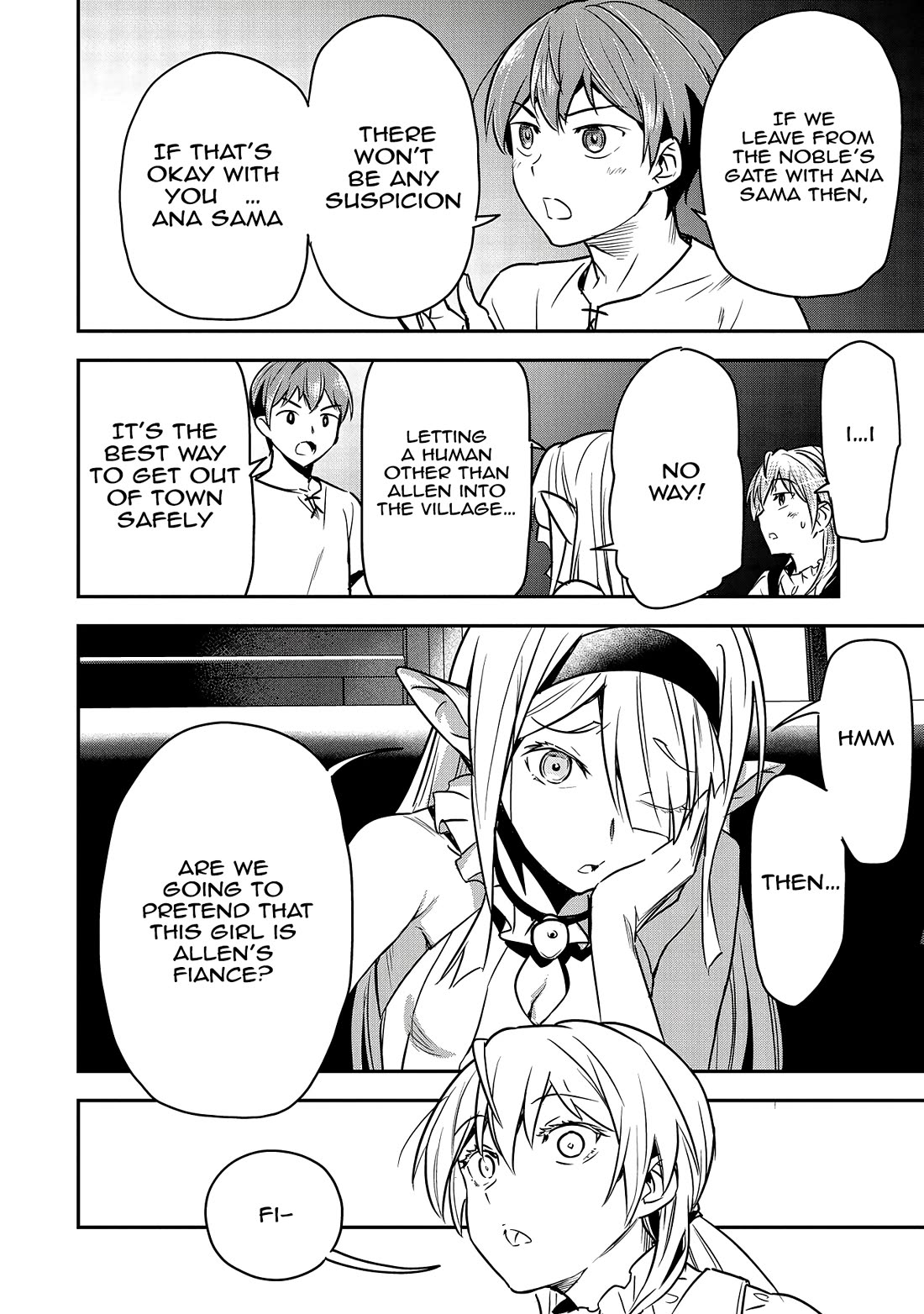 Villager A Wants to Save the Villainess no Matter What! Chapter 28 page 6 - Chapter 28: Divine child of the wind god