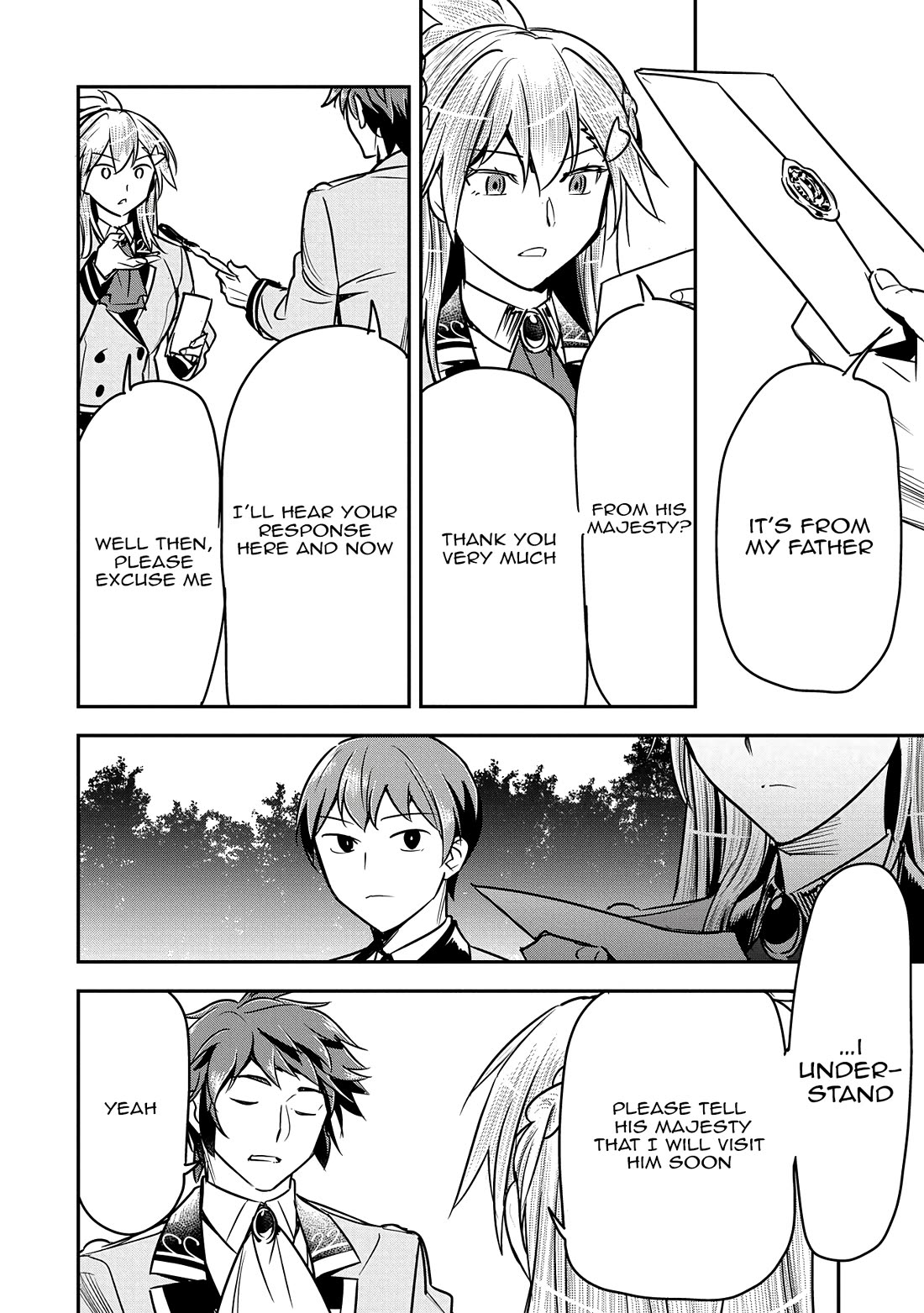 Villager A Wants to Save the Villainess no Matter What! Chapter 33 page 5 - Chapter 33: Summons