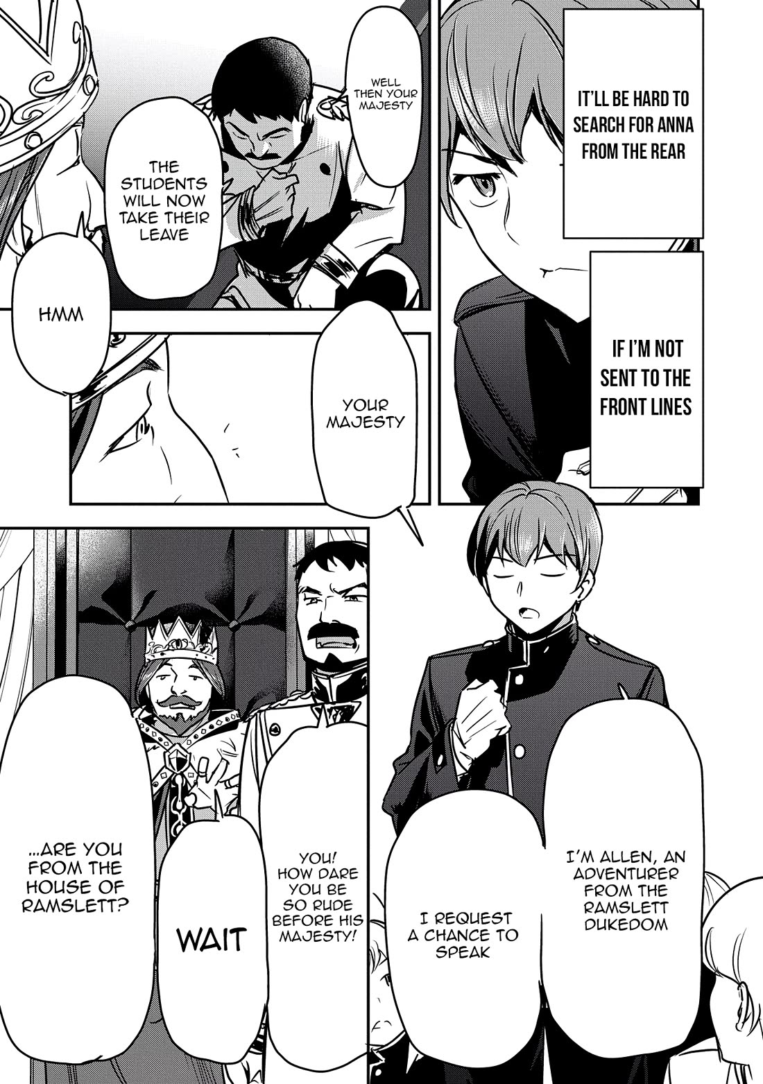Villager A Wants to Save the Villainess no Matter What! Chapter 34 page 14 - Chapter 34: Volunteer