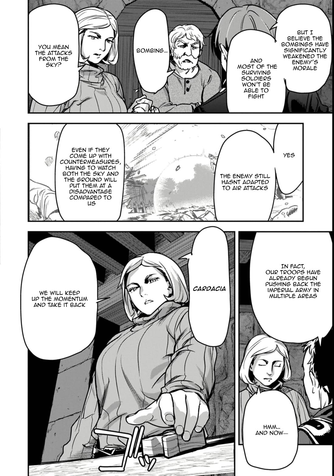 Villager A Wants to Save the Villainess no Matter What! Chapter 37.1 page 3 - Chapter 37.1: War Council
