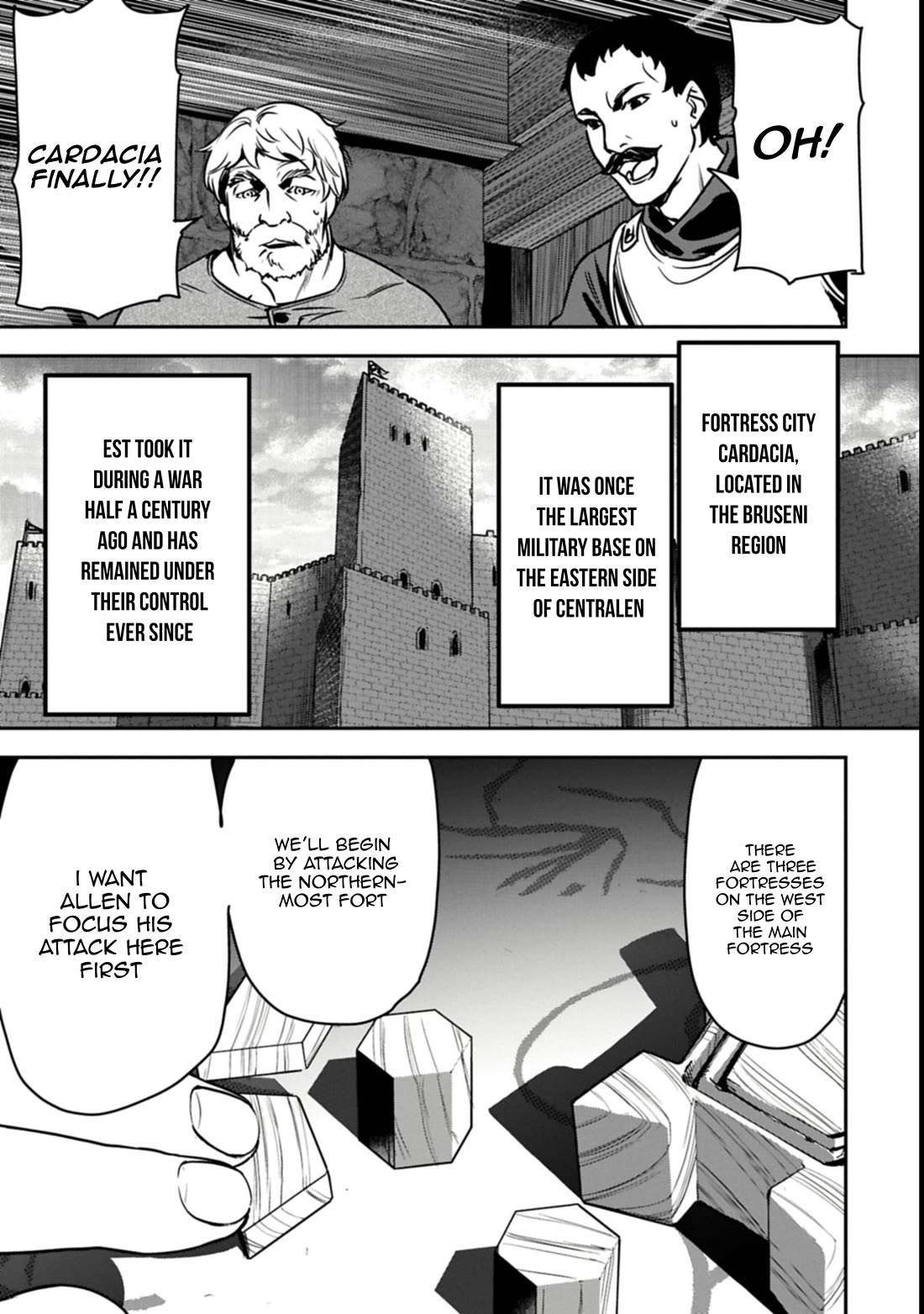 Villager A Wants to Save the Villainess no Matter What! Chapter 37.1 page 4 - Chapter 37.1: War Council