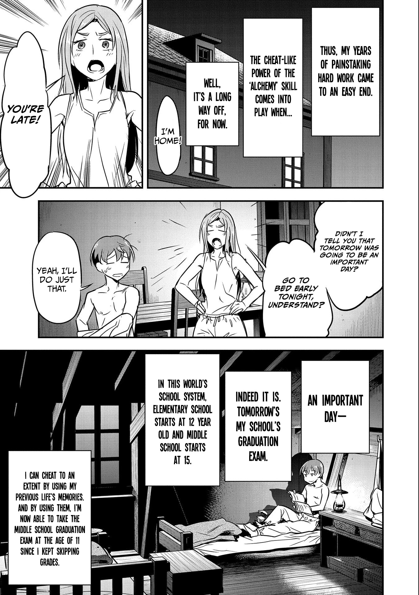 Villager A Wants to Save the Villainess no Matter What! Chapter 4 page 10 - Chapter 4: Graduation