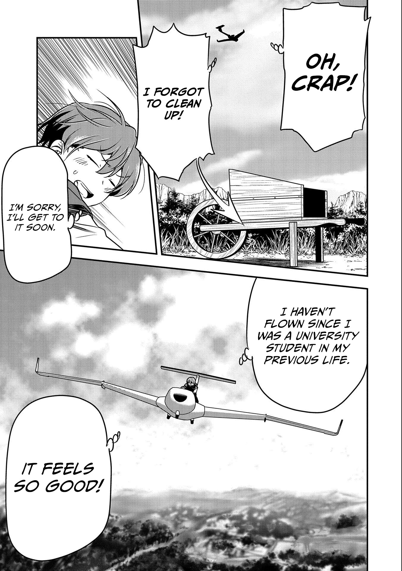 Villager A Wants to Save the Villainess no Matter What! Chapter 7 page 4 - Chapter 7: I should also be able to fly freely in the sky