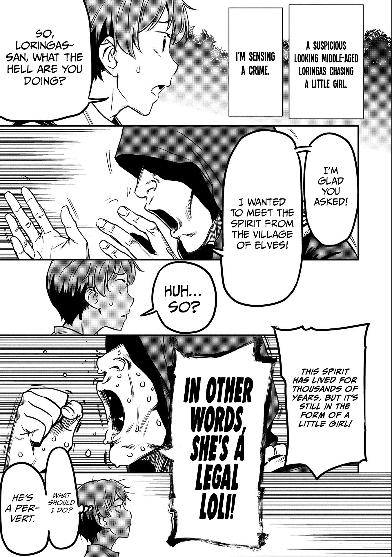 Villager A Wants to Save the Villainess no Matter What! Chapter 9 page 4 - Chapter 9: Spirit of Light