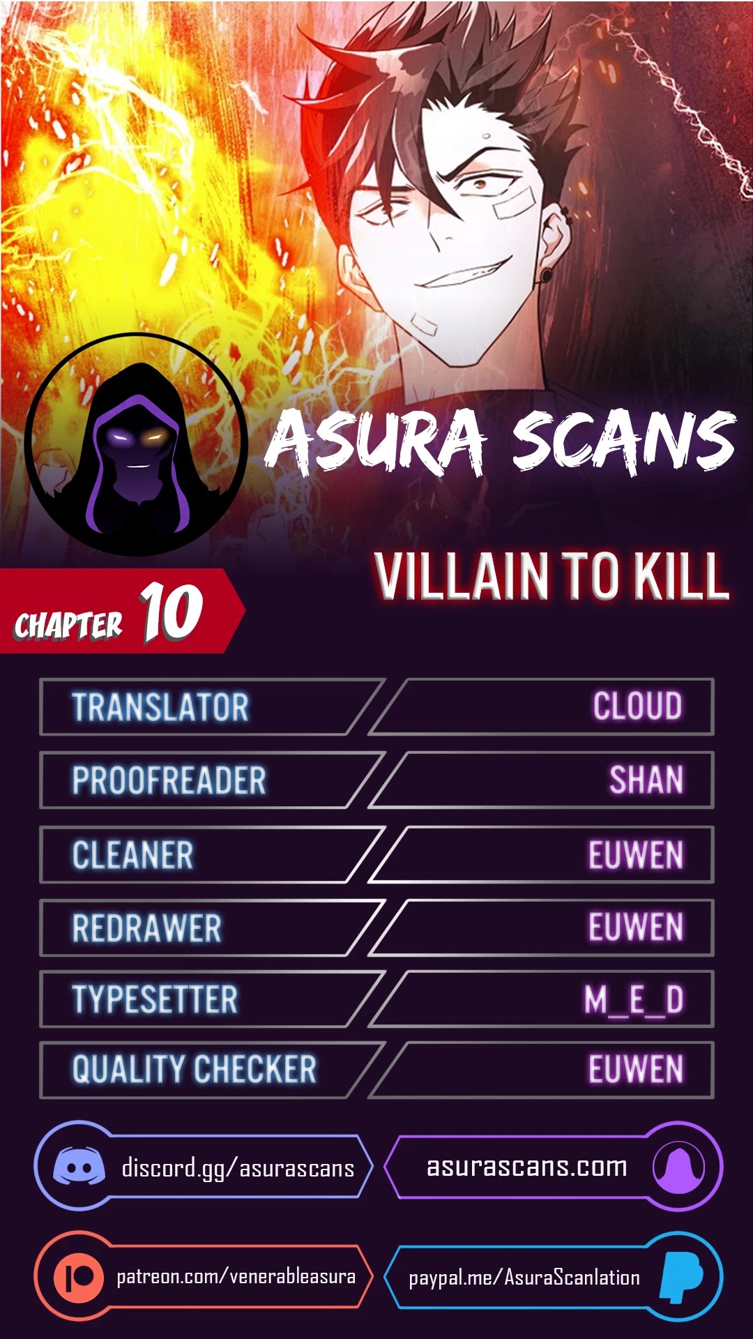 Villain to Kill Chapter 10 page 1 - Chapter 10