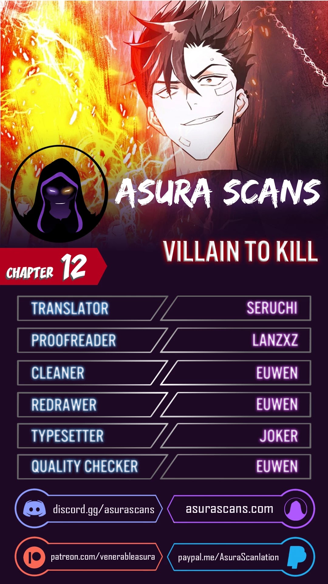 Villain to Kill Chapter 12 page 1 - Chapter 12