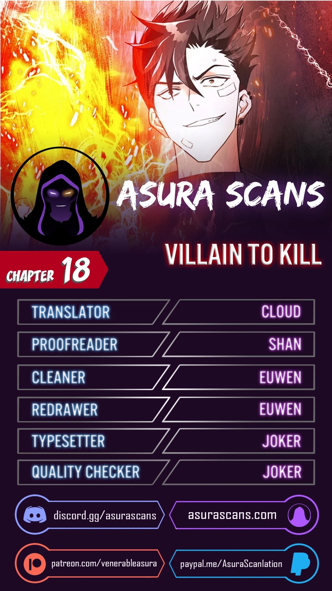 Villain to Kill Chapter 18 page 1 - Chapter 18
