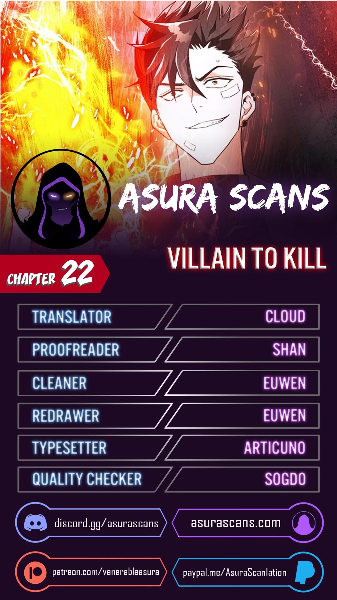 Villain to Kill Chapter 22 page 1 - Chapter 22