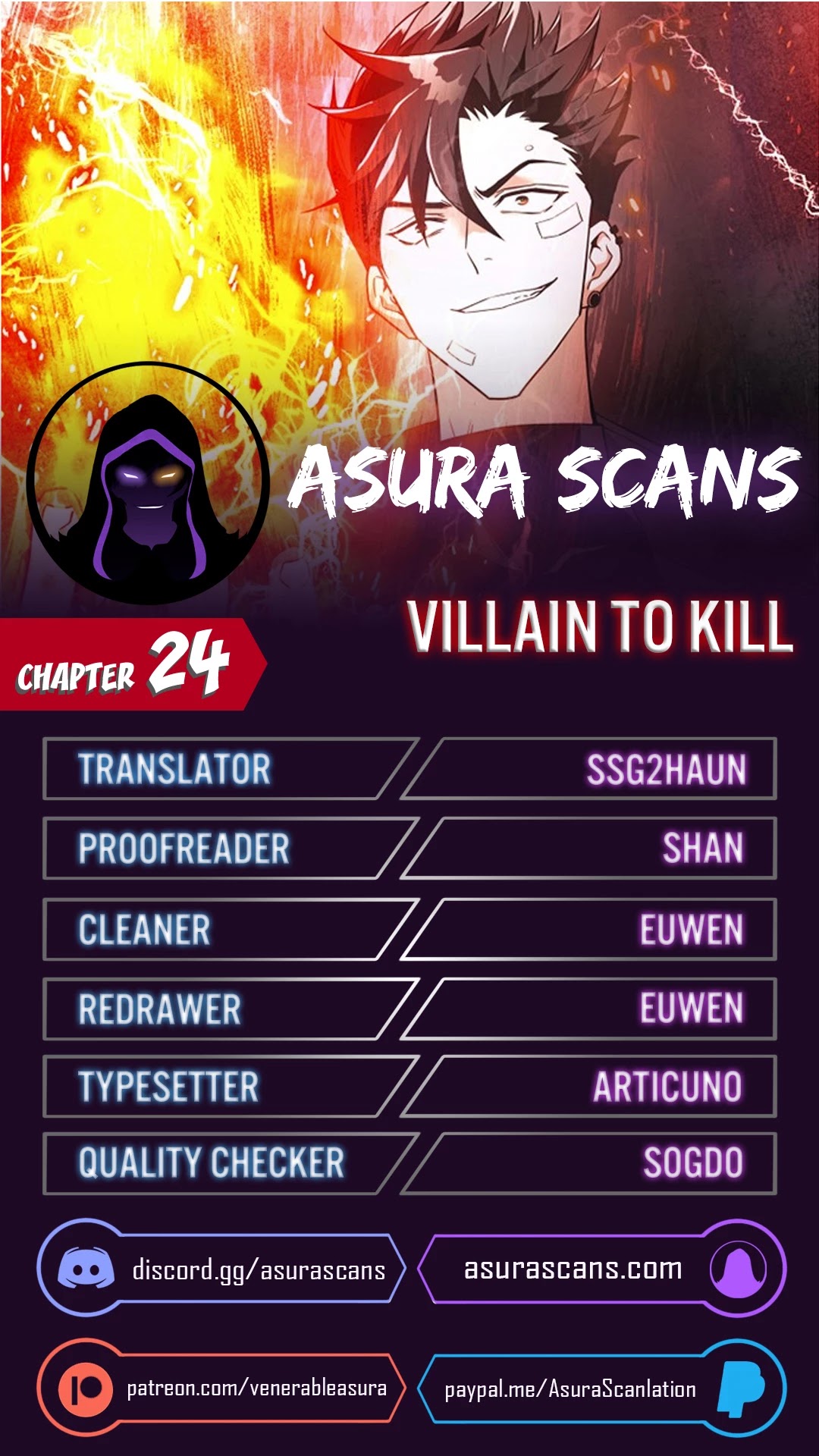 Villain to Kill Chapter 24 page 1 - Chapter 24