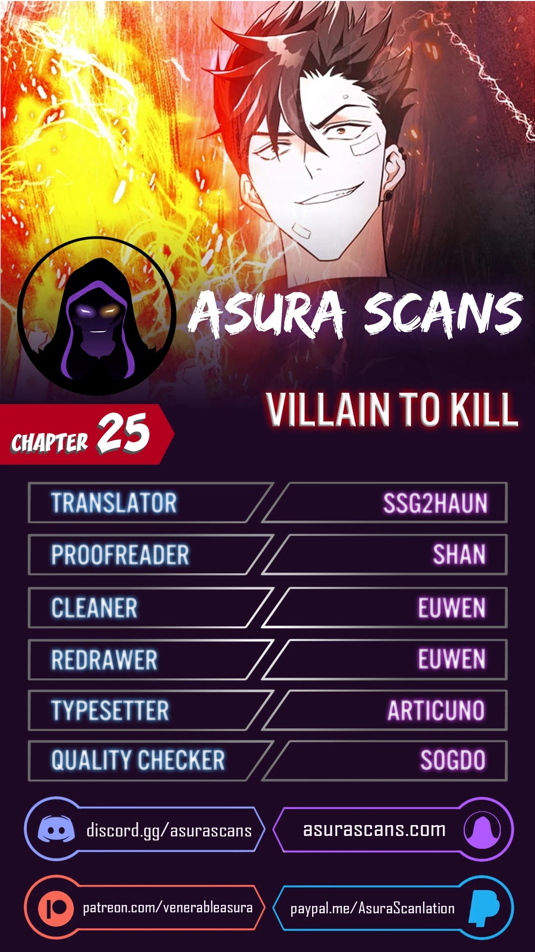Villain to Kill Chapter 25 page 1 - Chapter 25
