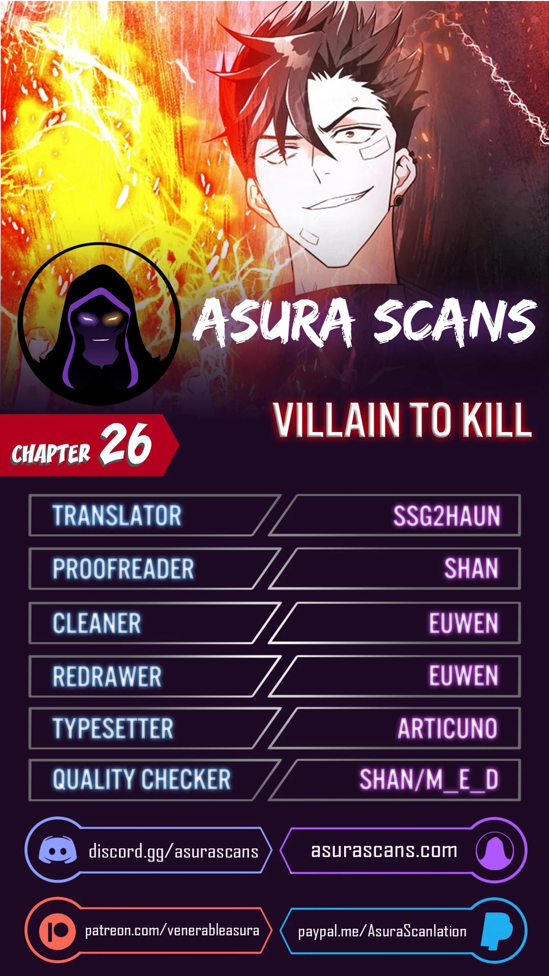 Villain to Kill Chapter 26 page 1 - Chapter 26