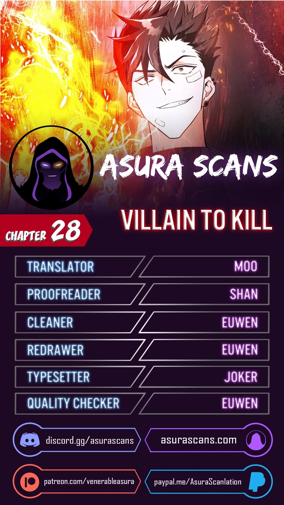Villain to Kill Chapter 28 page 1 - Chapter 28