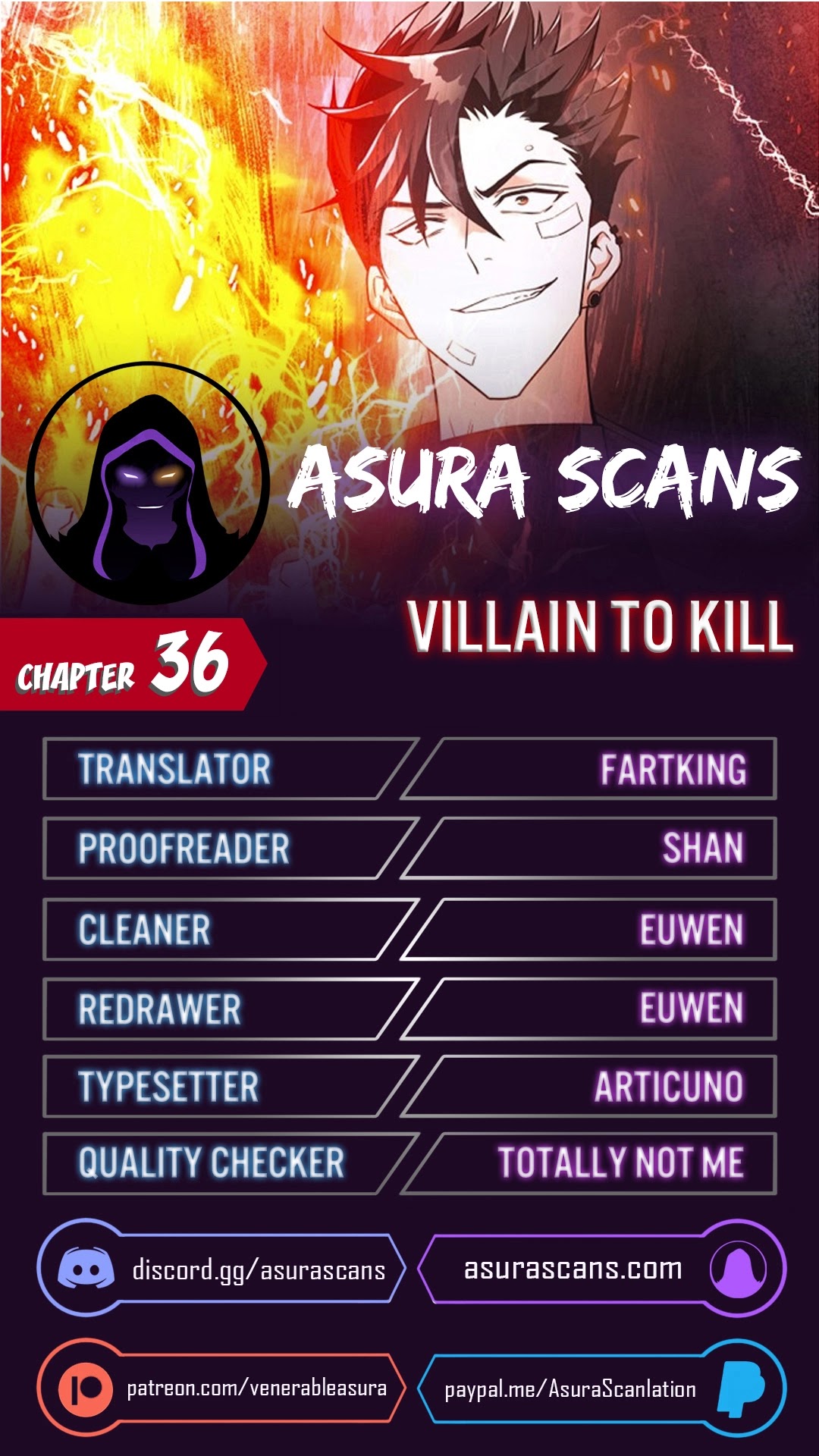 Villain to Kill Chapter 36 page 1 - Chapter 36