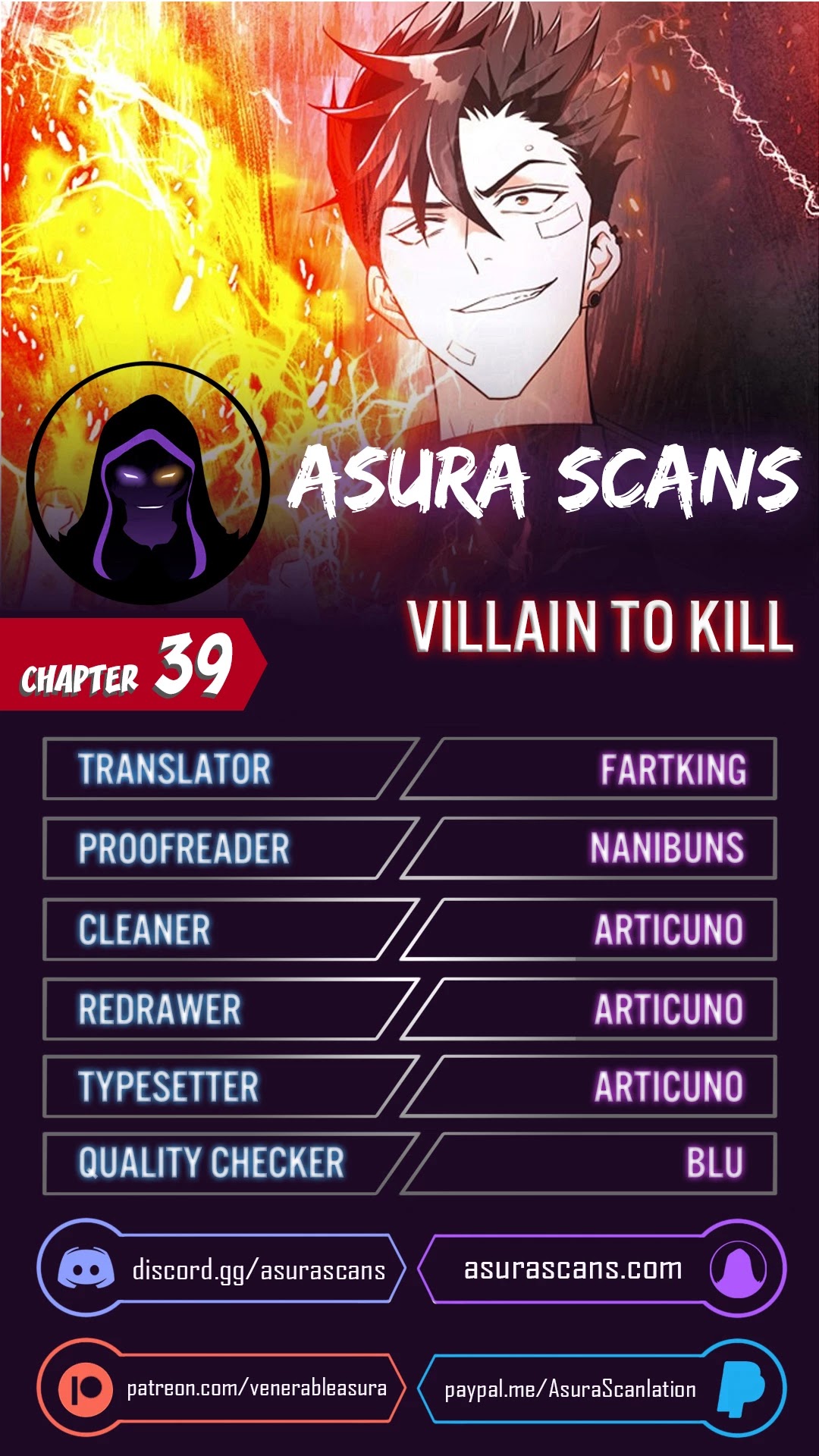 Villain to Kill Chapter 39 page 1 - Chapter 39