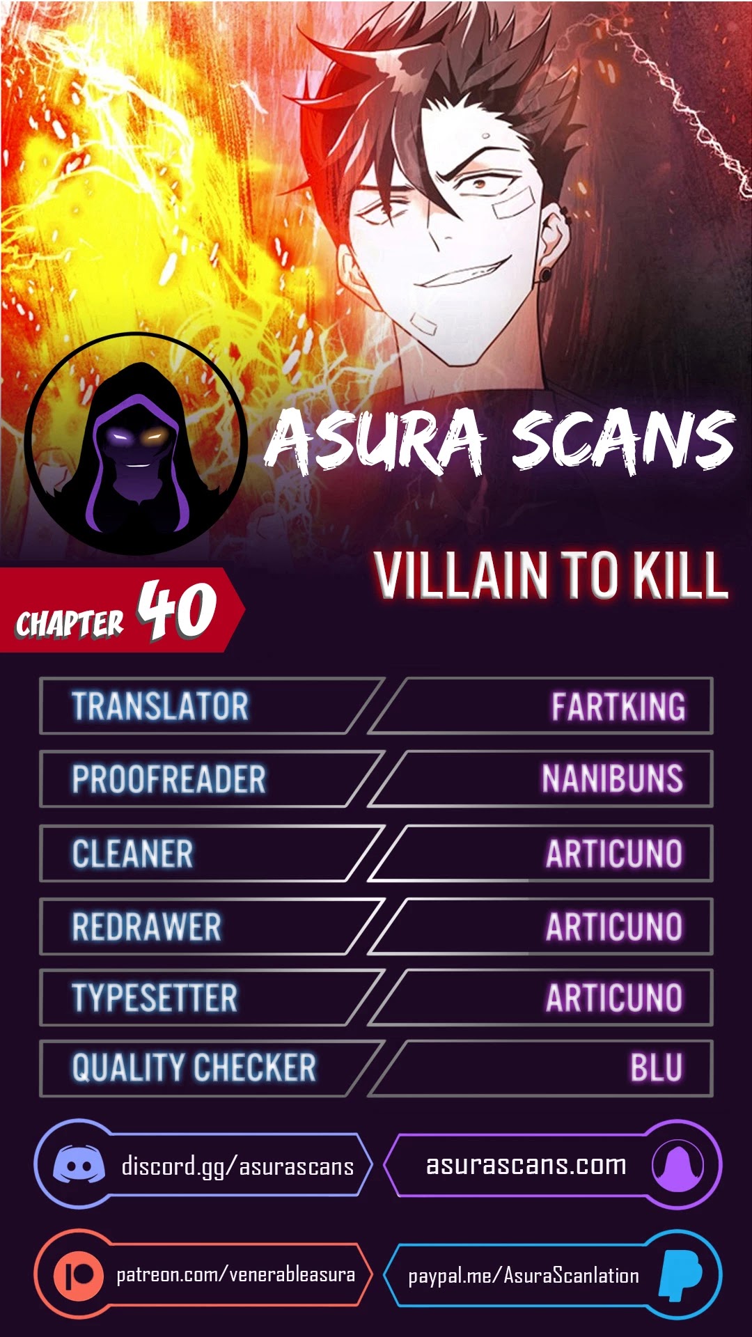 Villain to Kill Chapter 40 page 1 - Chapter 40