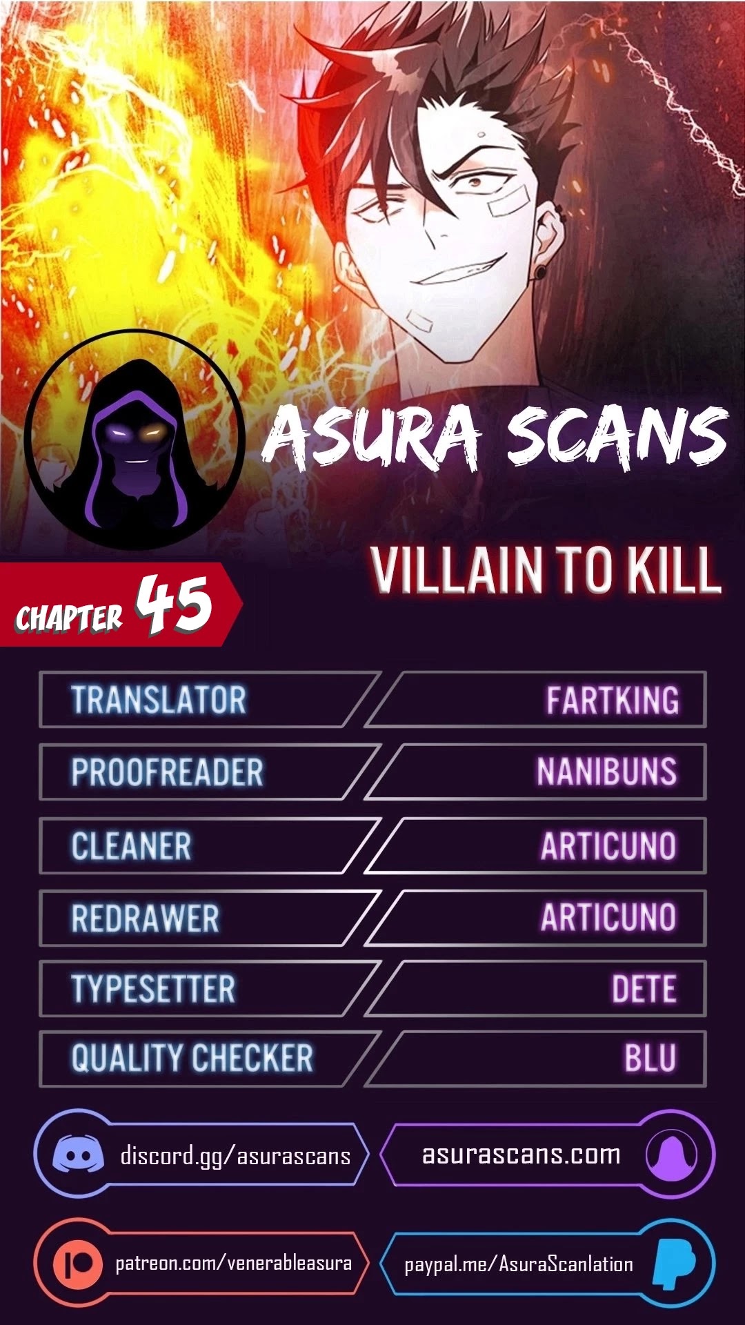 Villain to Kill Chapter 45 page 1 - Chapter 45