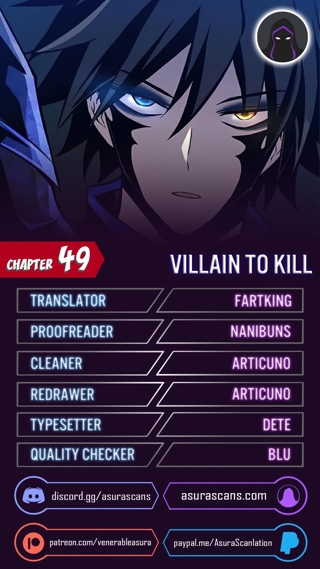 Villain to Kill Chapter 49 page 1 - Chapter 49