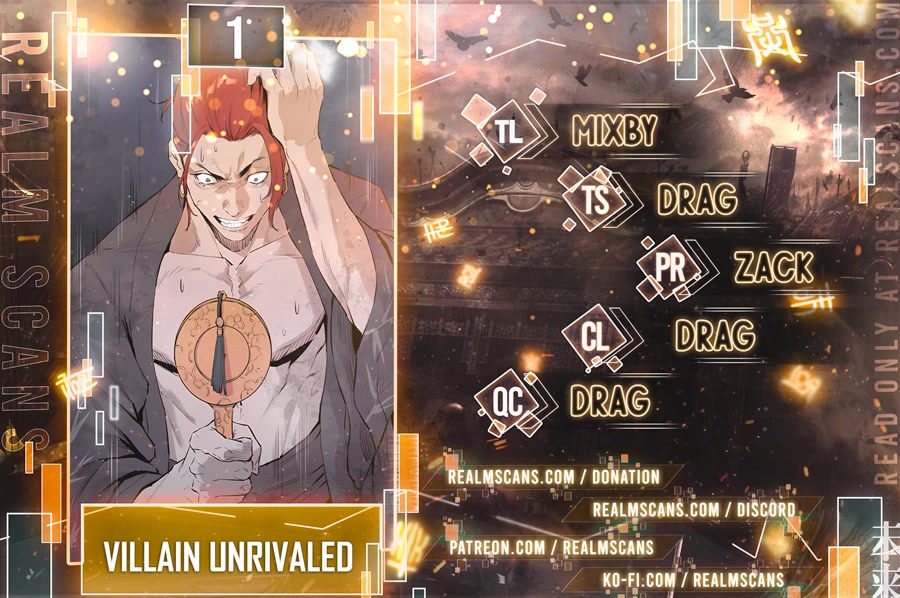 Villain Unrivaled Chapter 1 page 1 - Chapter 1