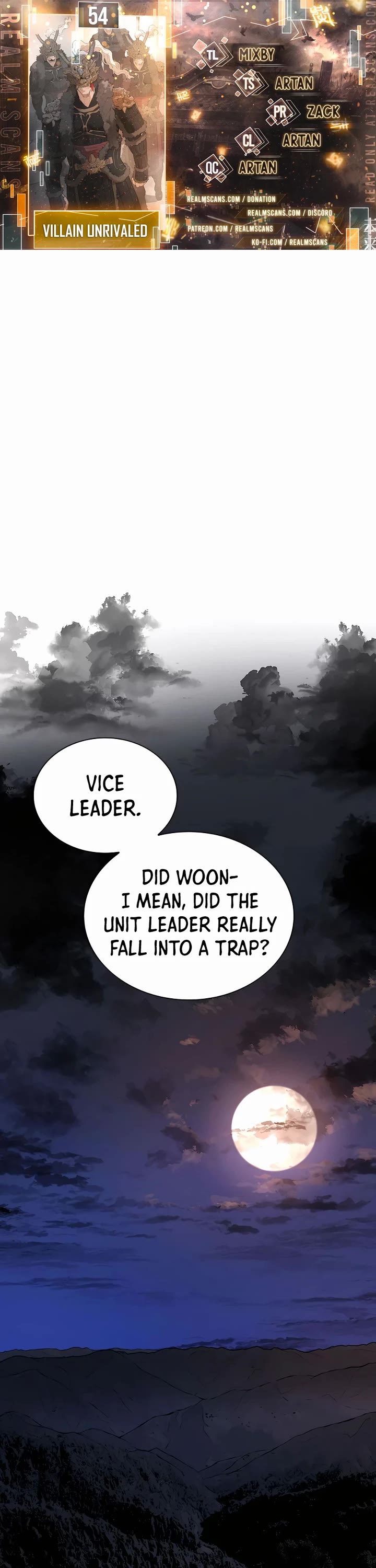 Villain Unrivaled Chapter 54 page 1 - Chapter 54