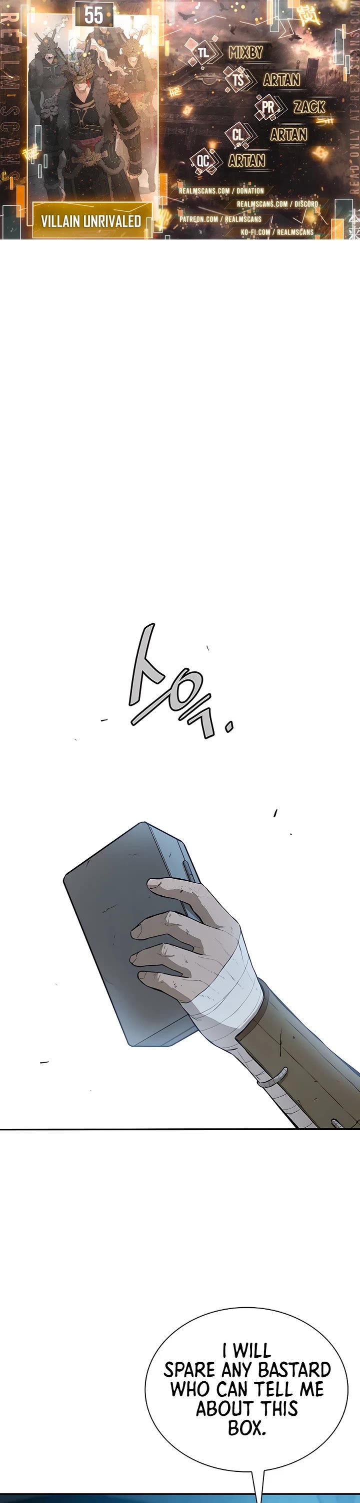 Villain Unrivaled Chapter 55 page 1 - Chapter 55