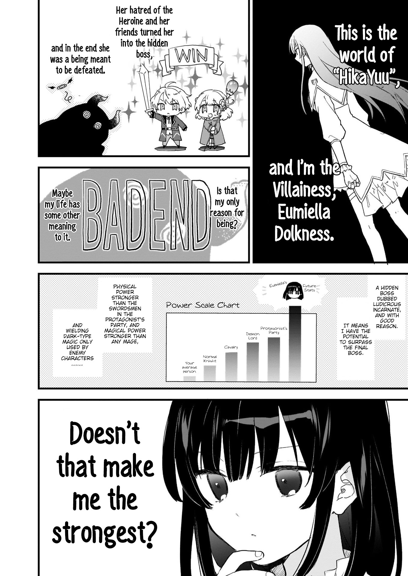 Villainess Level 99 ~I may be the Hidden Boss but I'm not the Demon Lord~ Chapter 0 page 11 - Chapter 0: Prologue