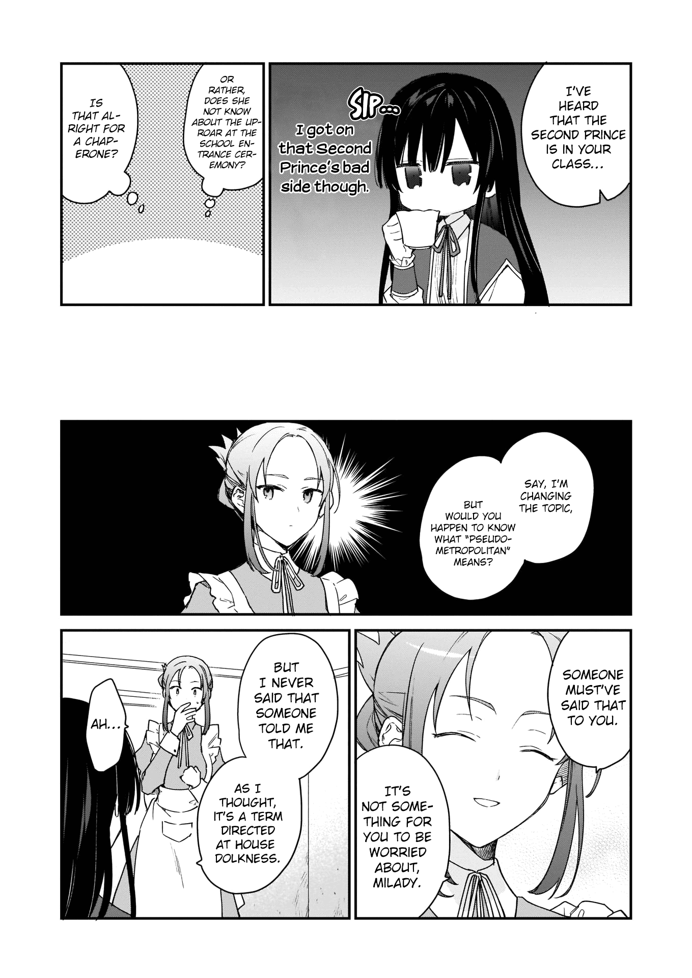 Villainess Level 99 ~I may be the Hidden Boss but I'm not the Demon Lord~ Chapter 1 page 10 - Chapter 1