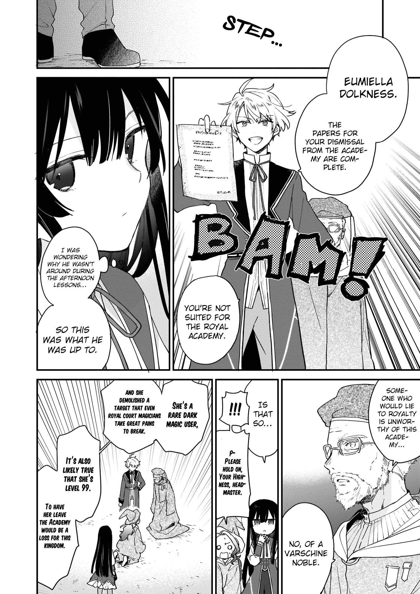 Villainess Level 99 ~I may be the Hidden Boss but I'm not the Demon Lord~ Chapter 1 page 31 - Chapter 1