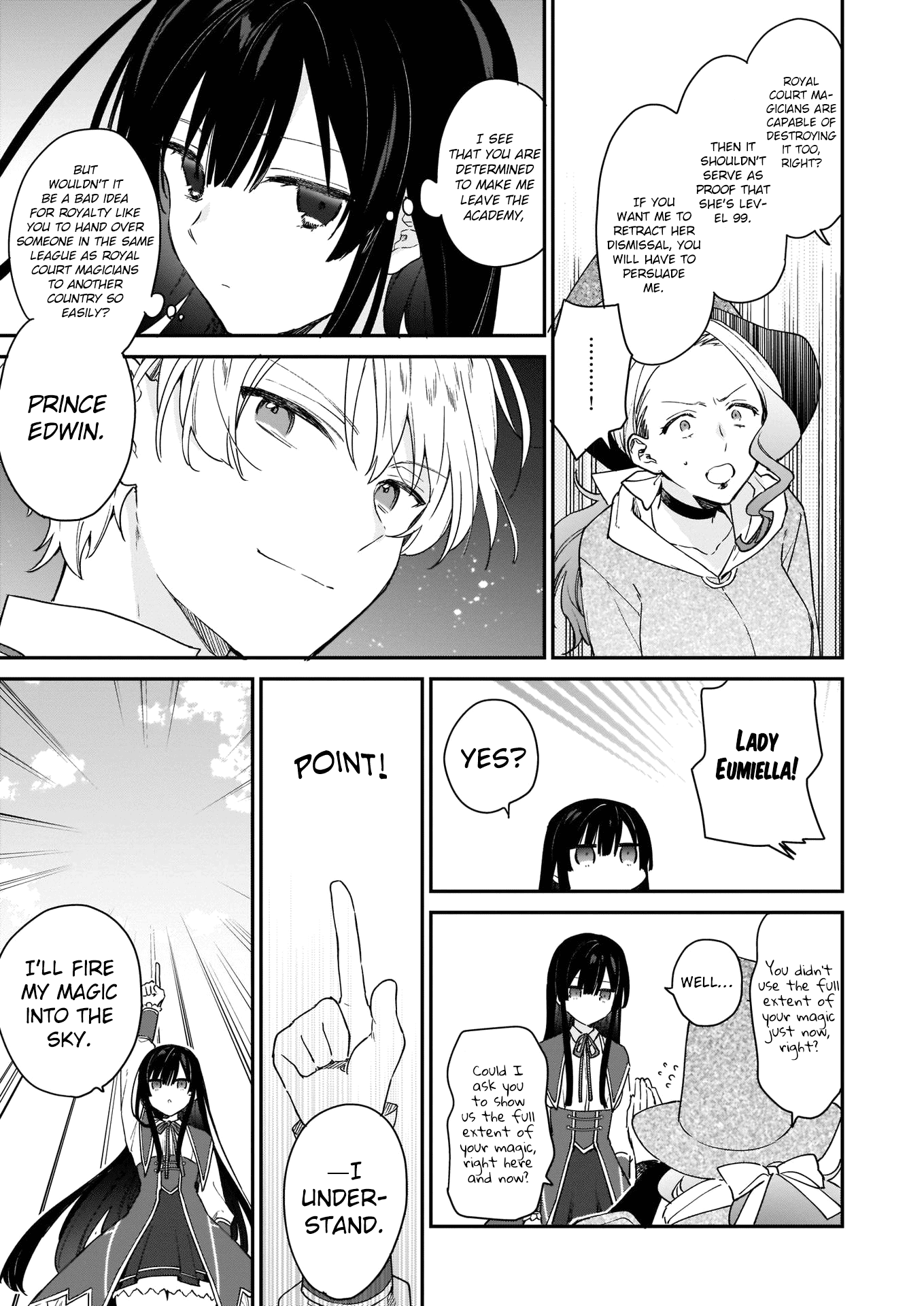 Villainess Level 99 ~I may be the Hidden Boss but I'm not the Demon Lord~ Chapter 1 page 32 - Chapter 1