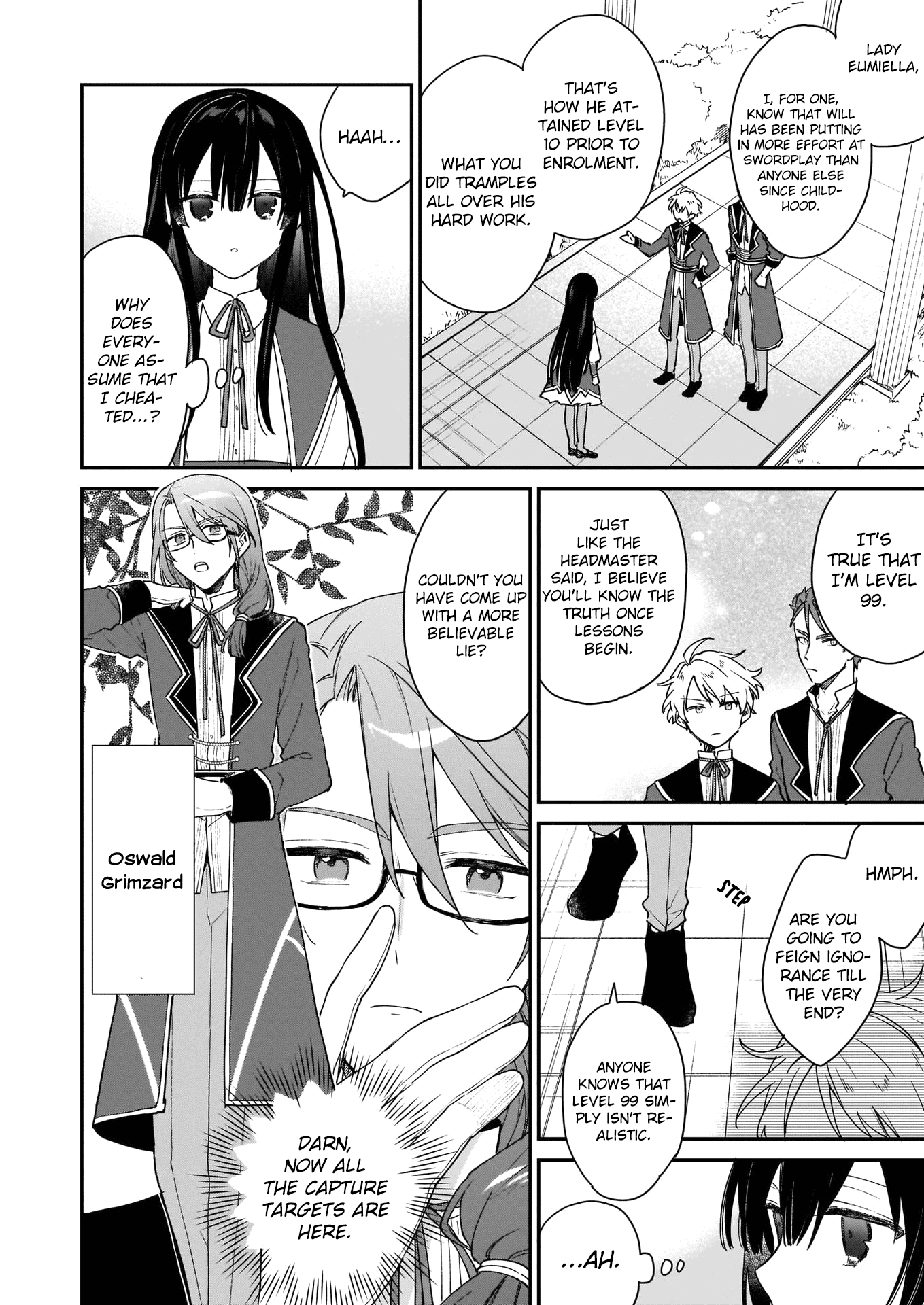 Villainess Level 99 ~I may be the Hidden Boss but I'm not the Demon Lord~ Chapter 1 page 7 - Chapter 1