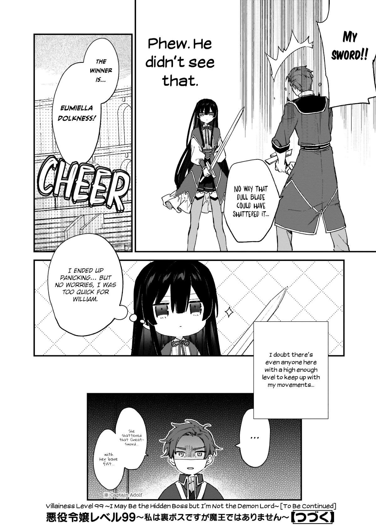 Villainess Level 99 ~I may be the Hidden Boss but I'm not the Demon Lord~ Chapter 10.2 page 13 - Chapter 10.2