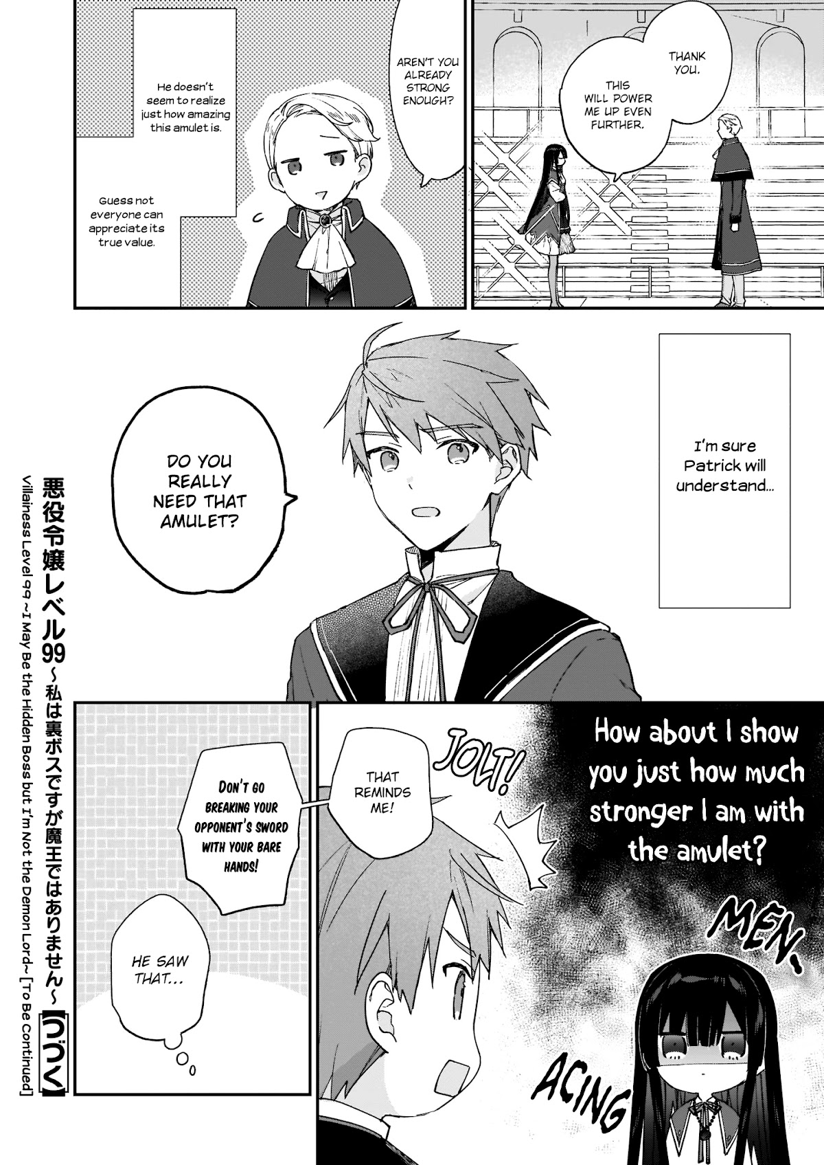 Villainess Level 99 ~I may be the Hidden Boss but I'm not the Demon Lord~ Chapter 11.2 page 15 - Chapter 11.2