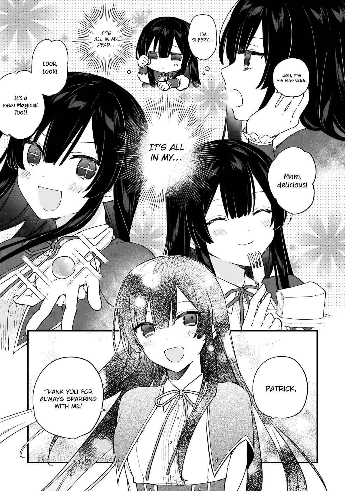 Villainess Level 99 ~I may be the Hidden Boss but I'm not the Demon Lord~ Chapter 11.5 page 4 - Chapter 11.5: [Extra] A Day In The Life Of Patrick