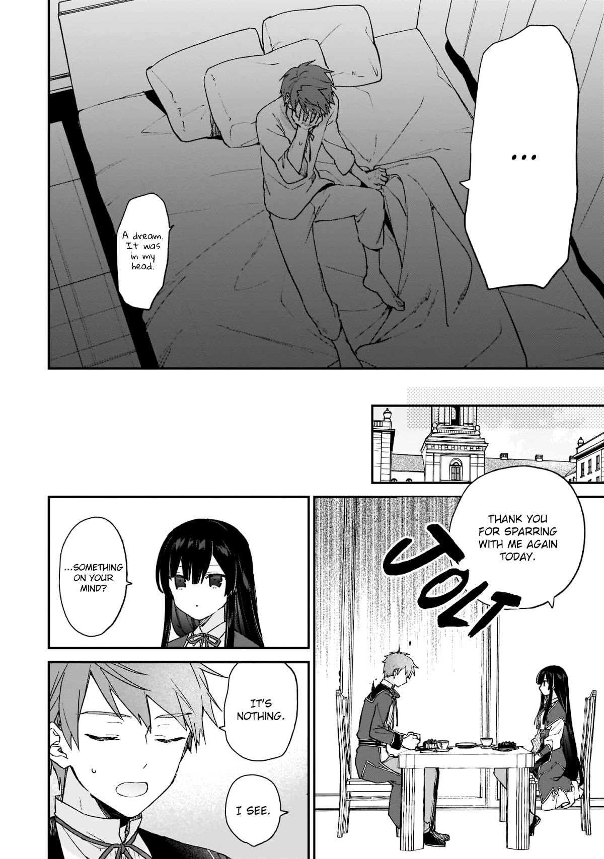 Villainess Level 99 ~I may be the Hidden Boss but I'm not the Demon Lord~ Chapter 11.5 page 5 - Chapter 11.5: [Extra] A Day In The Life Of Patrick