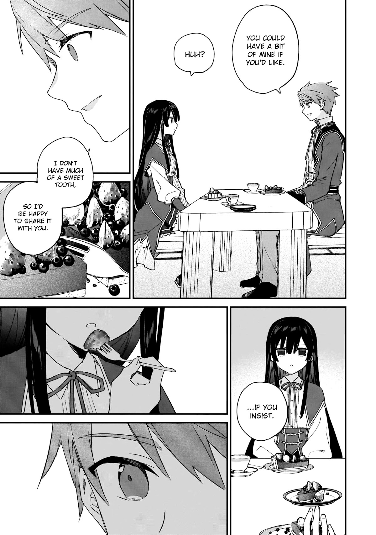 Villainess Level 99 ~I may be the Hidden Boss but I'm not the Demon Lord~ Chapter 11.5 page 8 - Chapter 11.5: [Extra] A Day In The Life Of Patrick