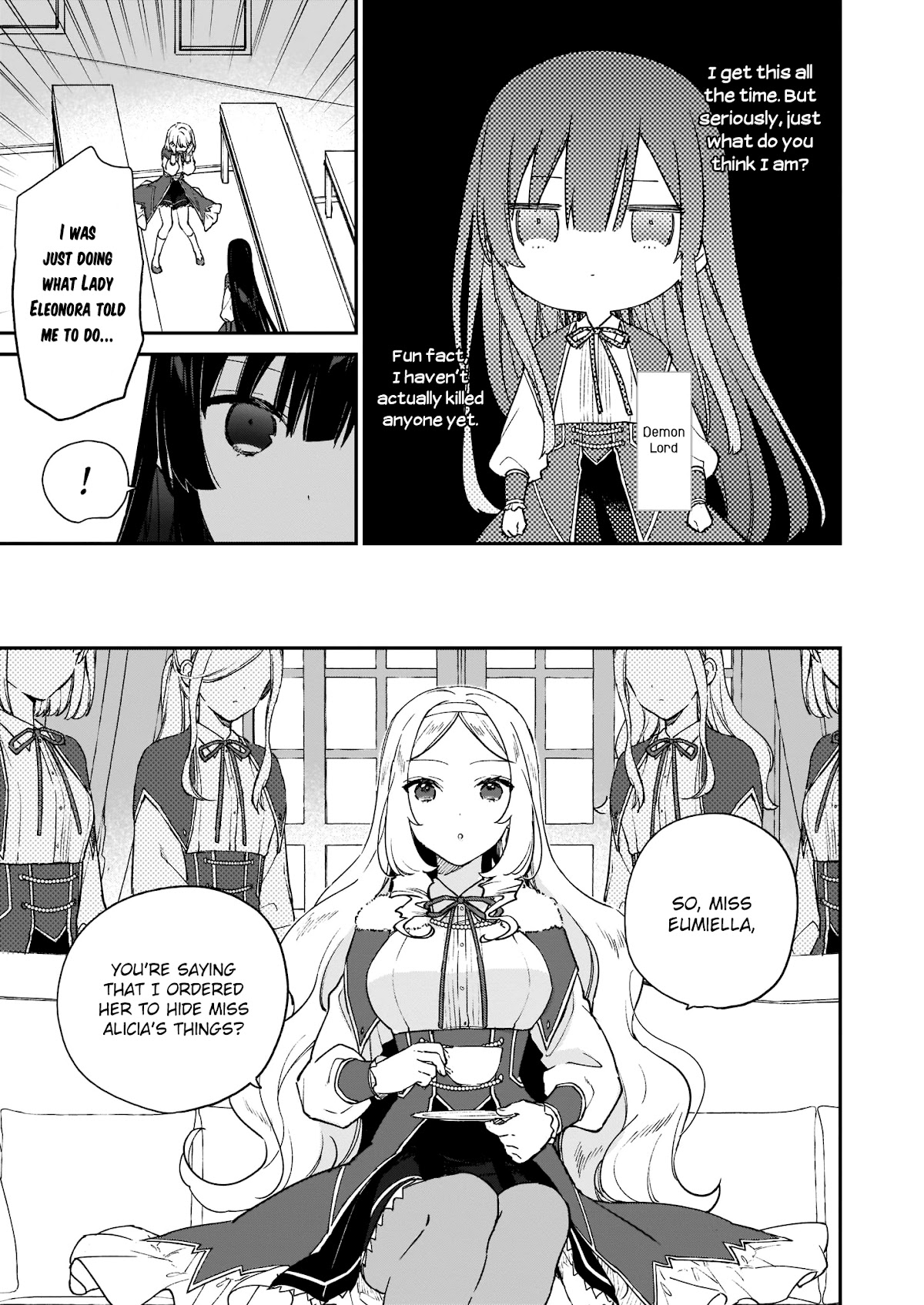 Villainess Level 99 ~I may be the Hidden Boss but I'm not the Demon Lord~ Chapter 12.1 page 10 - Chapter 12.1