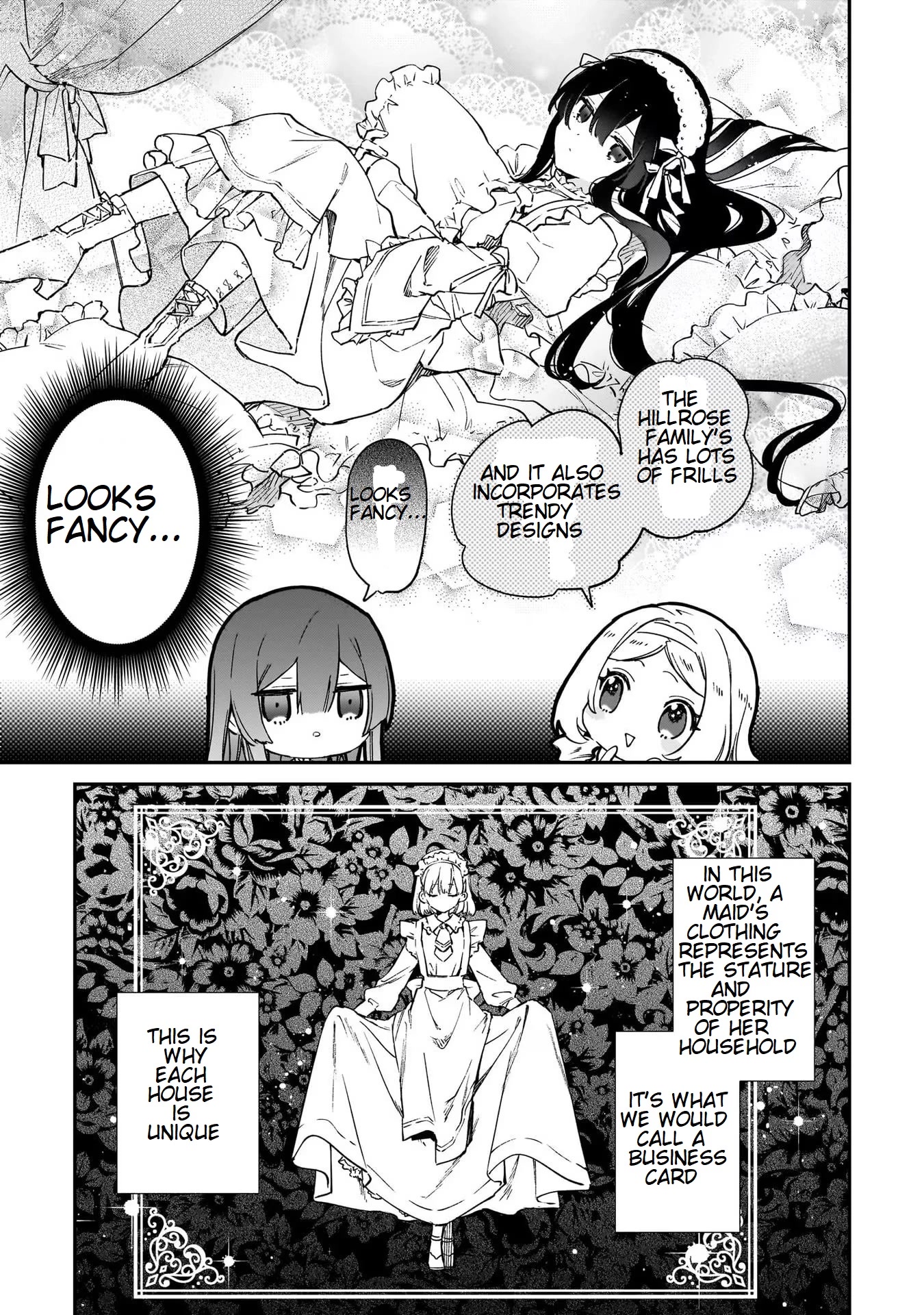 Villainess Level 99 ~I may be the Hidden Boss but I'm not the Demon Lord~ Chapter 16.5 page 6 - Chapter 16.5: A Discussion on Maid Clothing