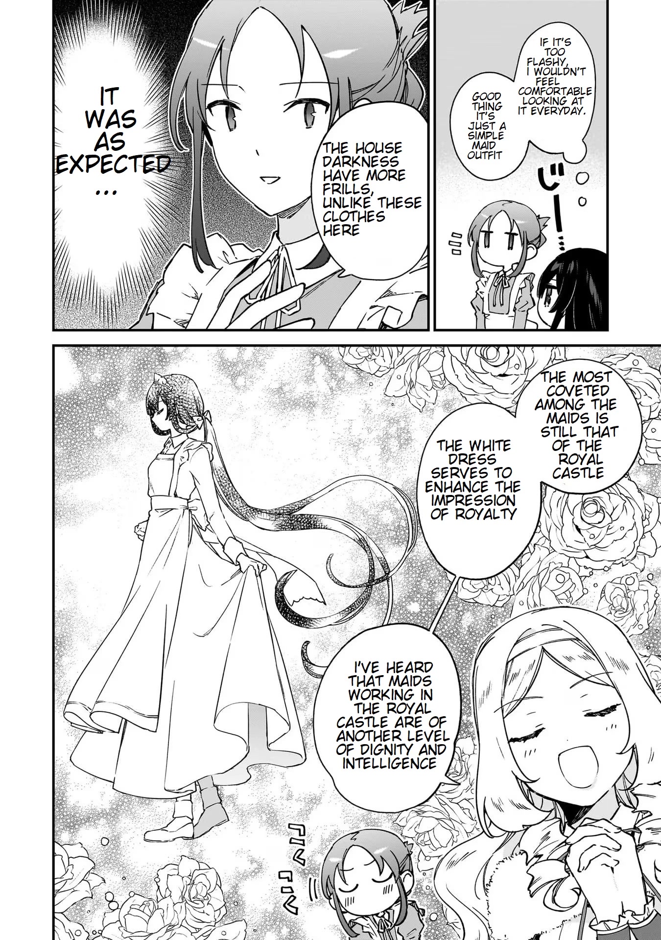 Villainess Level 99 ~I may be the Hidden Boss but I'm not the Demon Lord~ Chapter 16.5 page 7 - Chapter 16.5: A Discussion on Maid Clothing