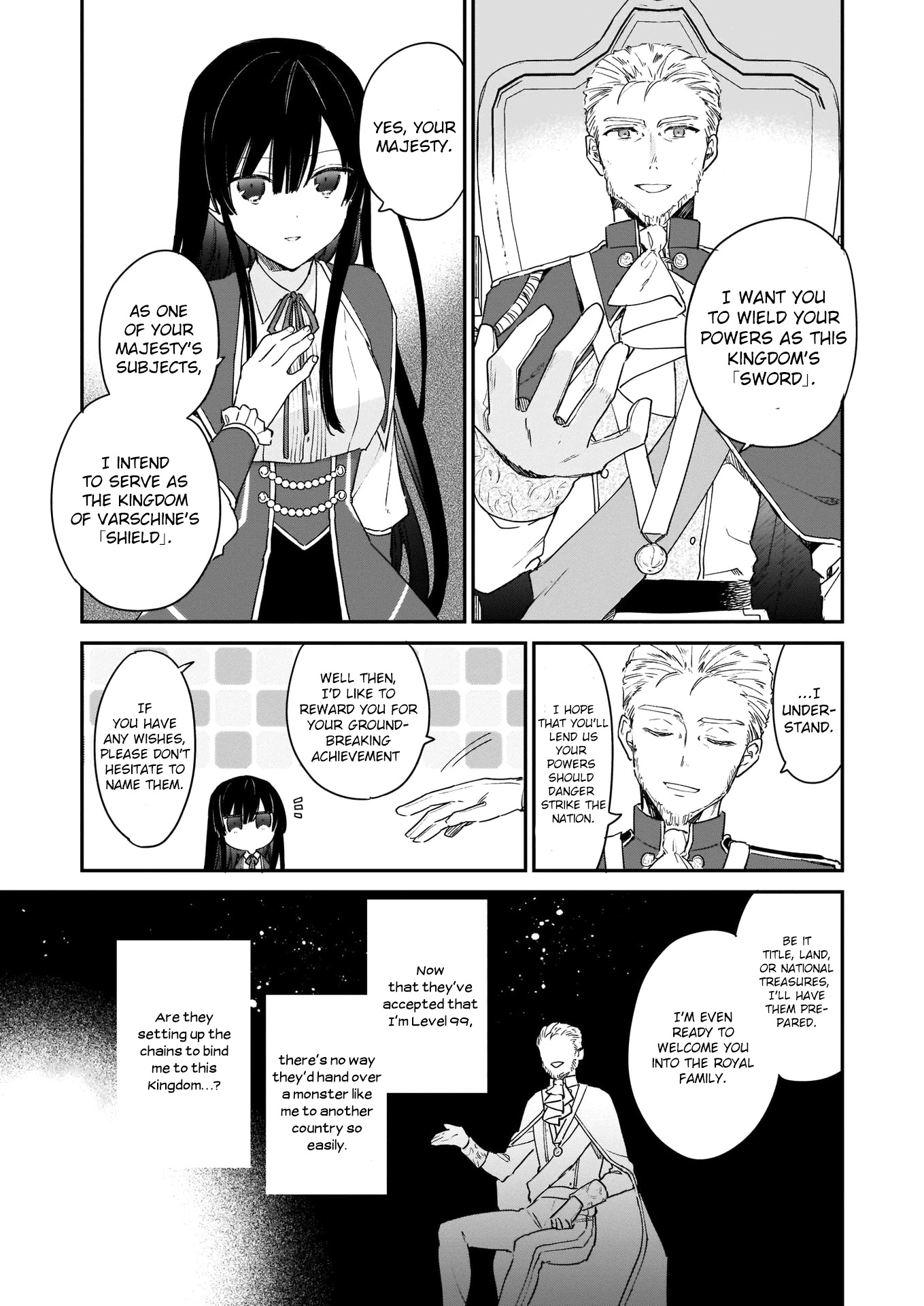 Villainess Level 99 ~I may be the Hidden Boss but I'm not the Demon Lord~ Chapter 2 page 14 - Chapter 2