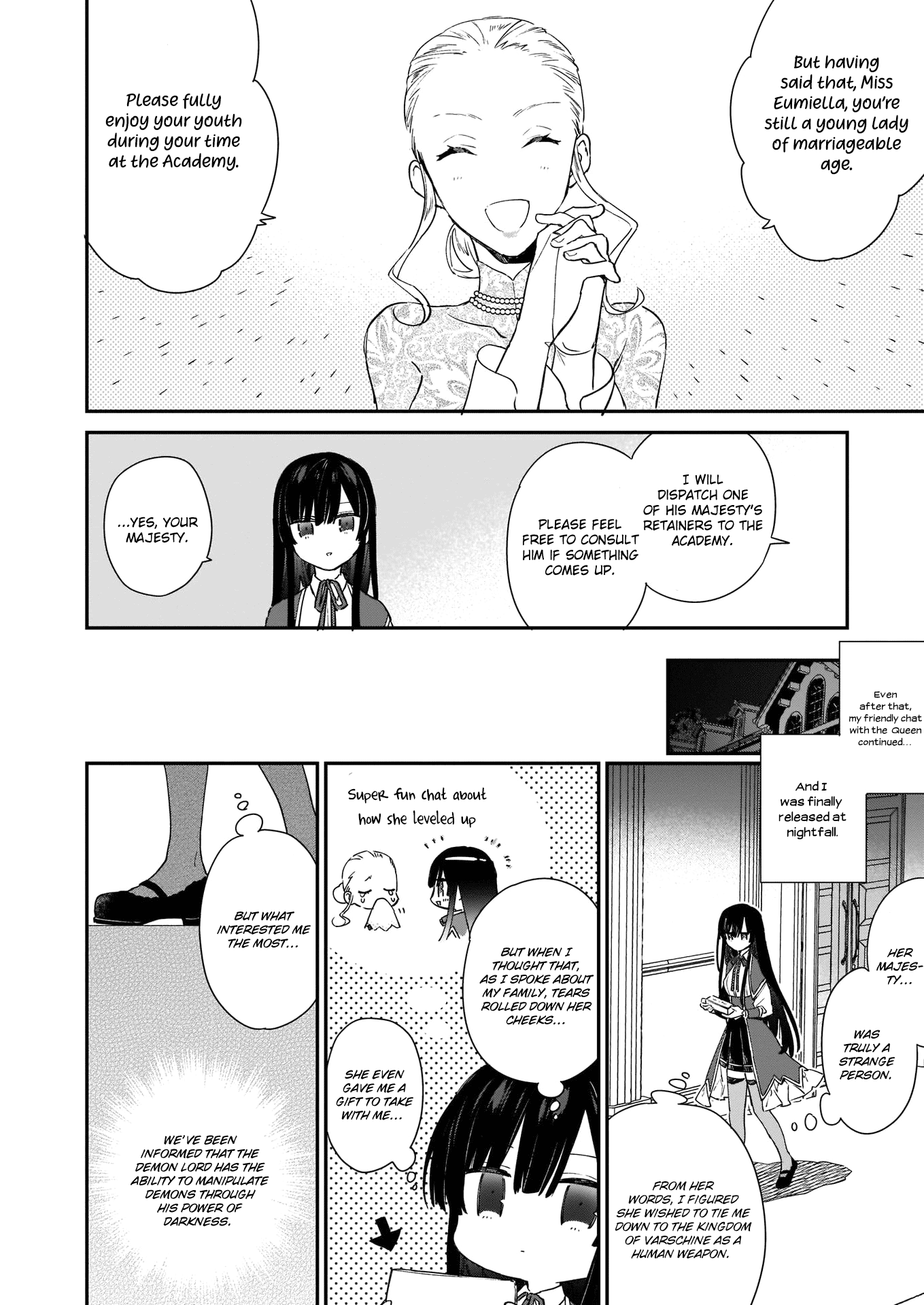Villainess Level 99 ~I may be the Hidden Boss but I'm not the Demon Lord~ Chapter 3 page 16 - Chapter 3