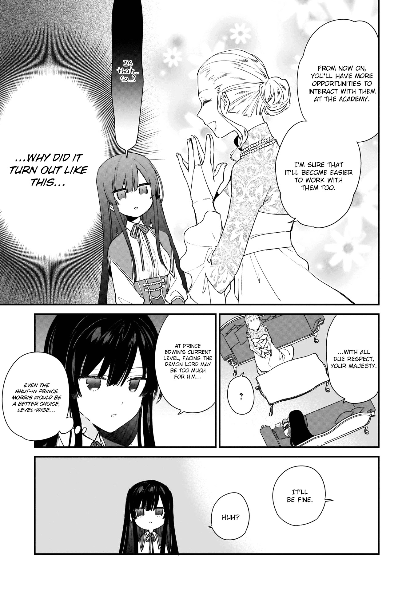 Villainess Level 99 ~I may be the Hidden Boss but I'm not the Demon Lord~ Chapter 3 page 9 - Chapter 3