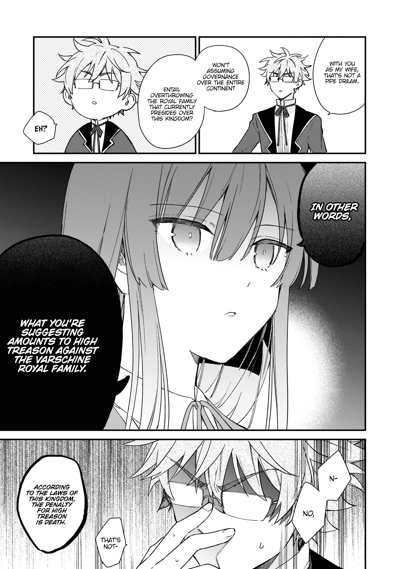 Villainess Level 99 ~I may be the Hidden Boss but I'm not the Demon Lord~ Chapter 4 page 10 - Chapter 4