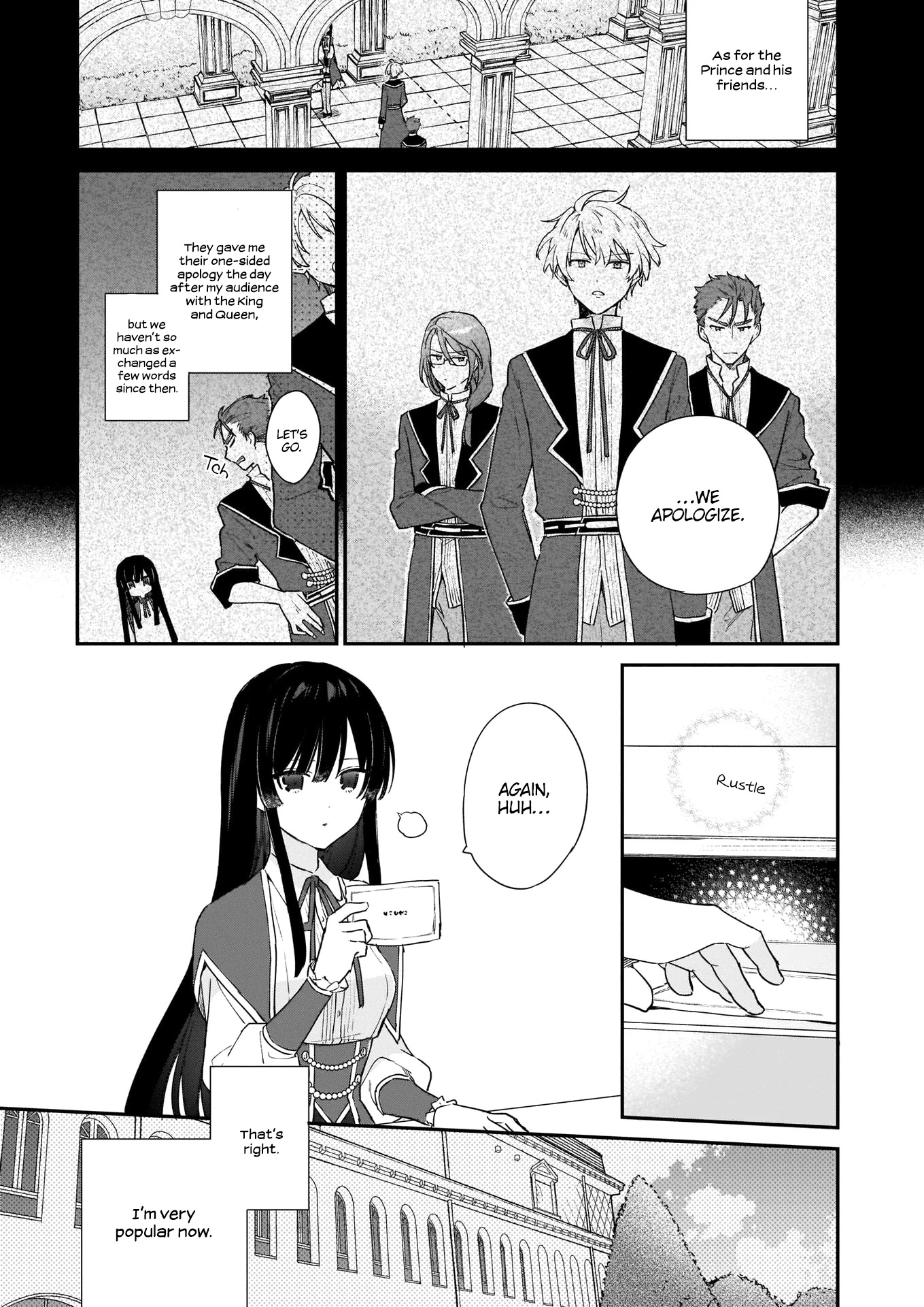 Villainess Level 99 ~I may be the Hidden Boss but I'm not the Demon Lord~ Chapter 4 page 4 - Chapter 4